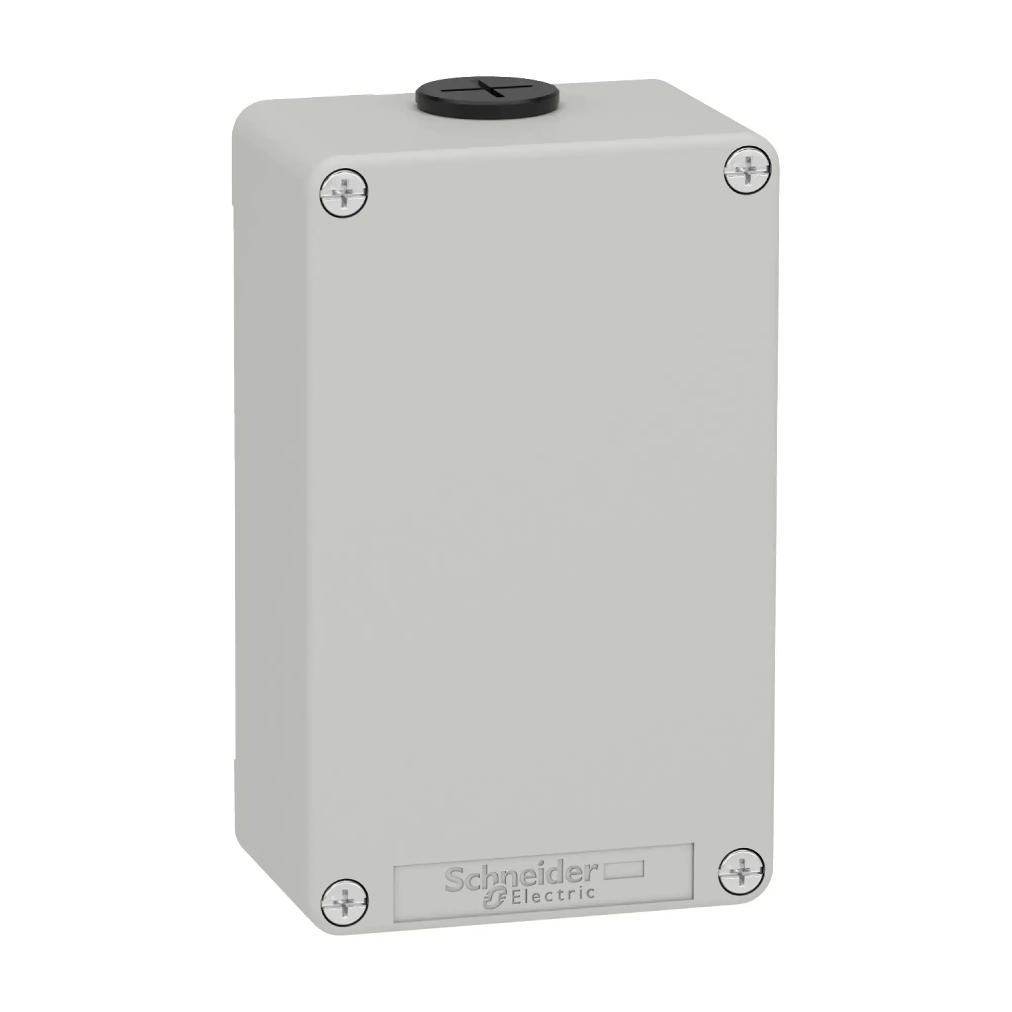 Schneider Electric XAPD21 Empty Enclosure XAP, Metal, Gray, without Drilling, 80x130x51.5, M20 (img_002)