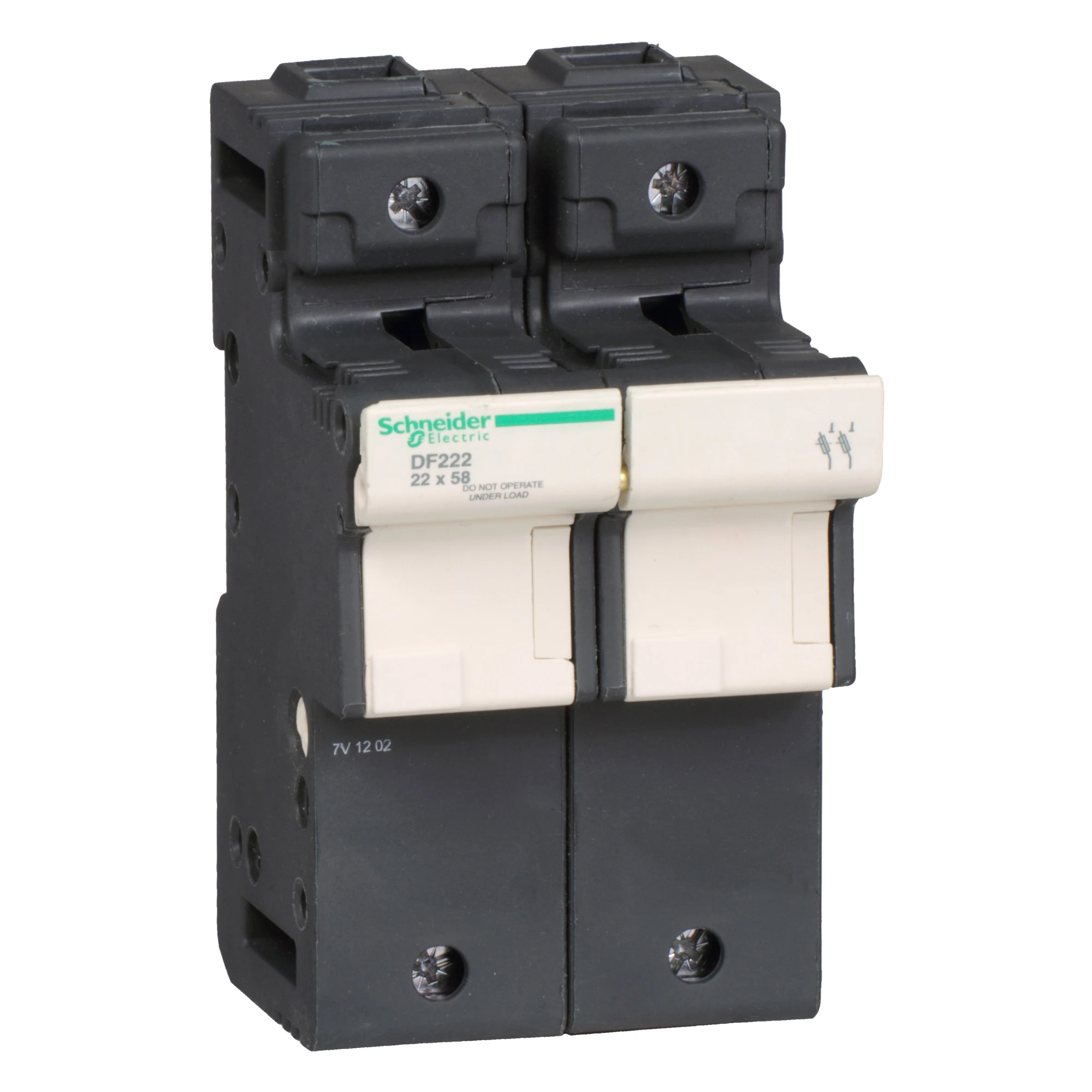 Schneider Electric DF222 Fuse Holder TeSys 2p 125A, Fuse Size 22x58mm (img_001) Schneider Electric DF222 Fuse Holder TeSys 2p 125A, Fuse Size 22x58mm (img_001)