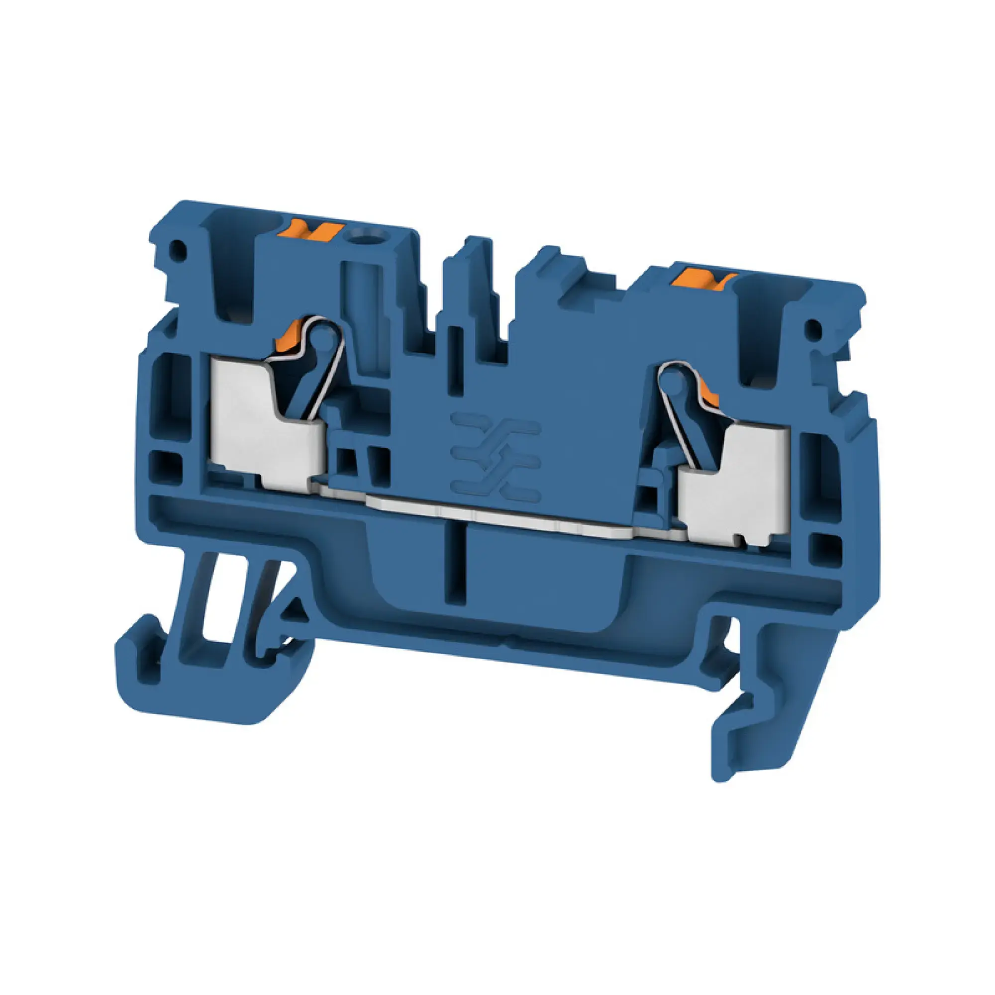 Weidmüller 2508000000 Feed-through terminal block, PUSH IN, Dark Blue, 2.5 mm², 24 A, 800 V, Number of connections: 2 (img_002)