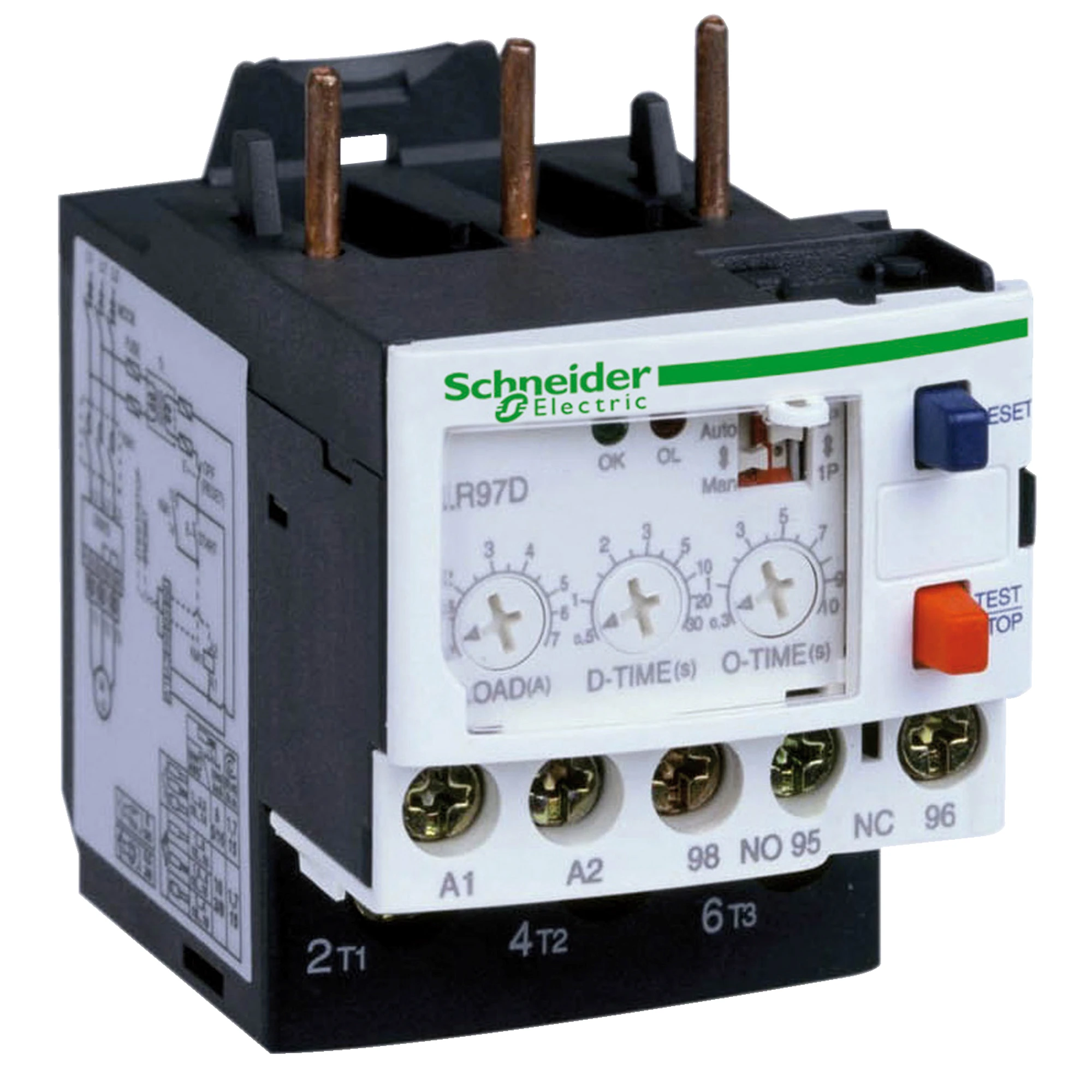 Schneider Electric LR97D38B Motor Protection Relay, Electronic, 20-38A, 24VAC/DC (img_001) Schneider Electric LR97D38B Motor Protection Relay, Electronic, 20-38A, 24VAC/DC (img_001)