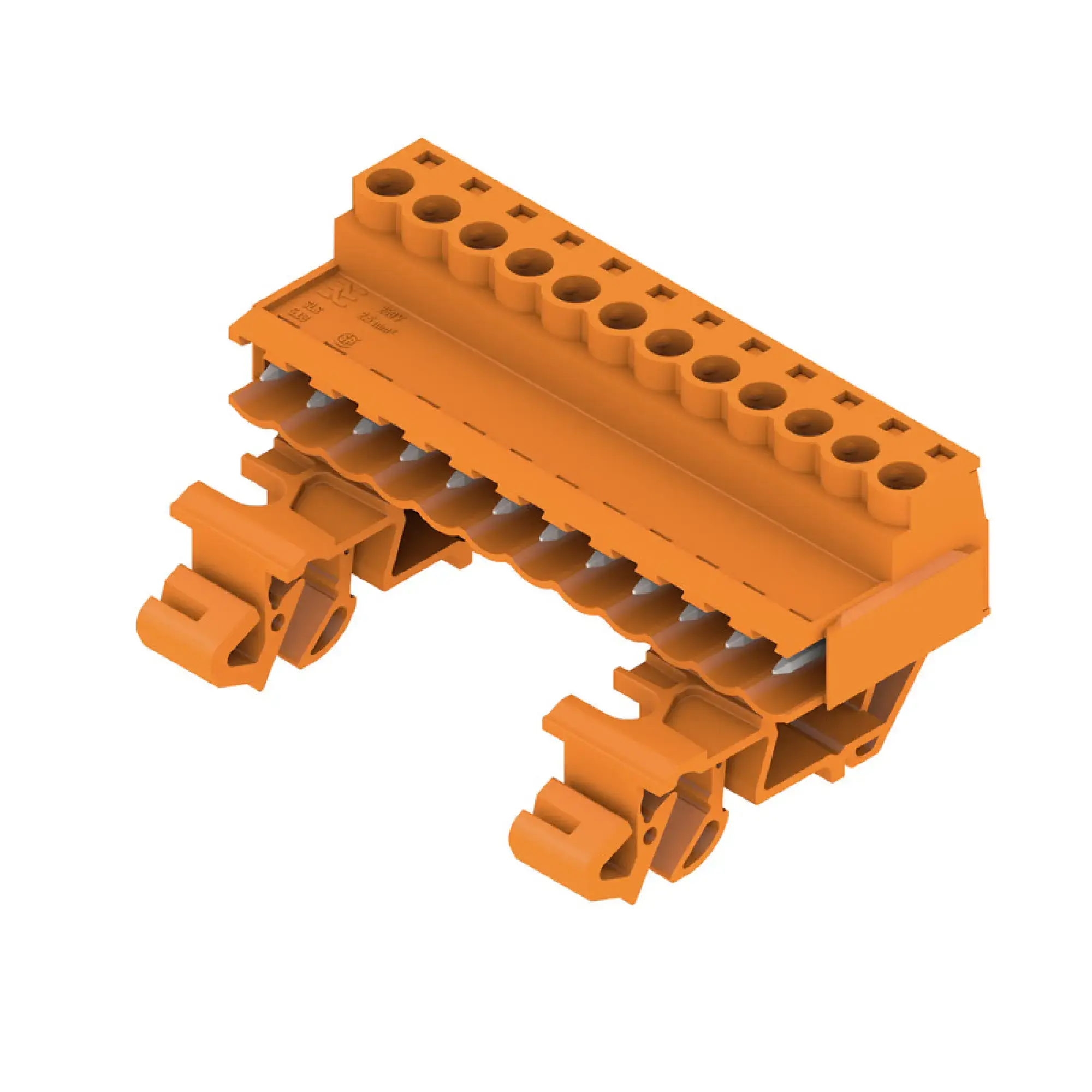 Weidmüller 1846090000 PCB connector (wire connection), 320 V, 21.5 A, Pitch in mm: 5.08, 3.31 mm², Number of poles: 12, Clamping yoke connection, Box (img_001)