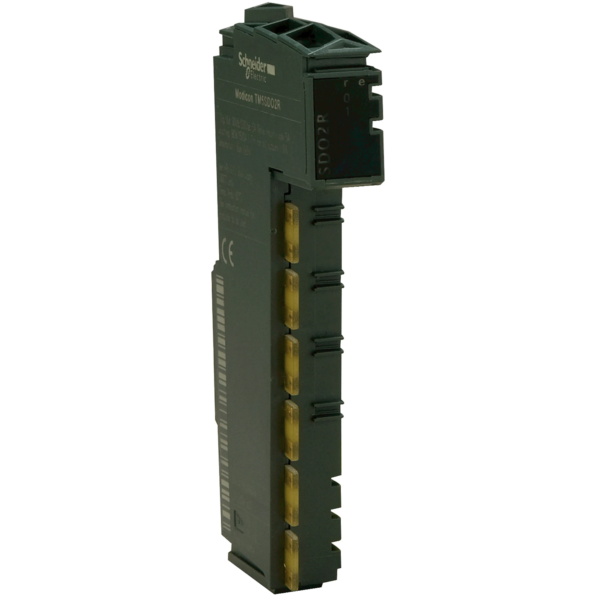 Schneider Electric TM5SDO2S Digital Output Module, Modicon TM5, 2 Outputs, 100 to 240 VAC, 1 A, 2/3-Wire Technology, Solid State Relay (img_001)