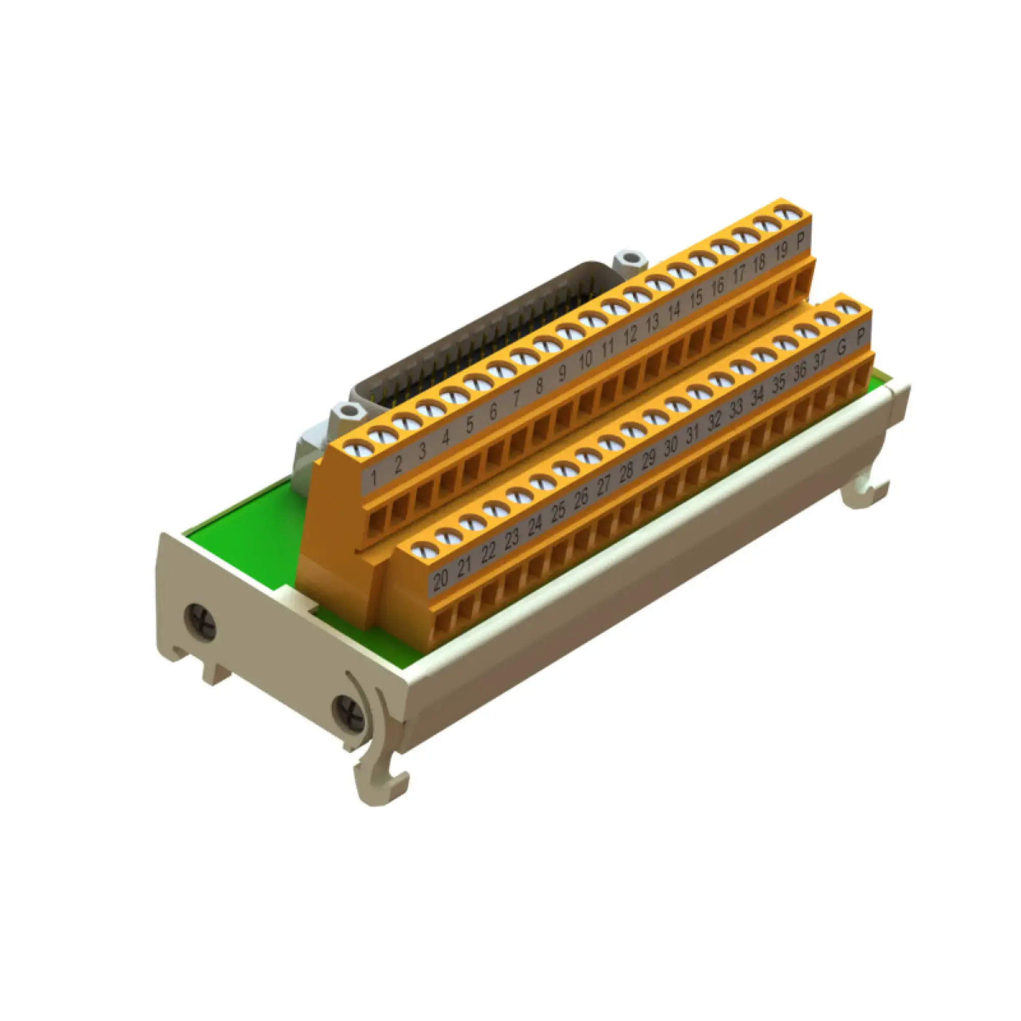 Weidmüller 8155660000 Interface module with terminal, connector, D-sub connectors, acc. to IEC 60807 / DIN 41652, 37-pole plug, LPK 2H 5.08mm, Screw connection (img_001) Weidmüller 8155660000 Interface module with terminal, connector, D-sub connectors, acc. to IEC 60807 / DIN 41652, 37-pole plug, LPK 2H 5.08mm, Screw connection (img_001)