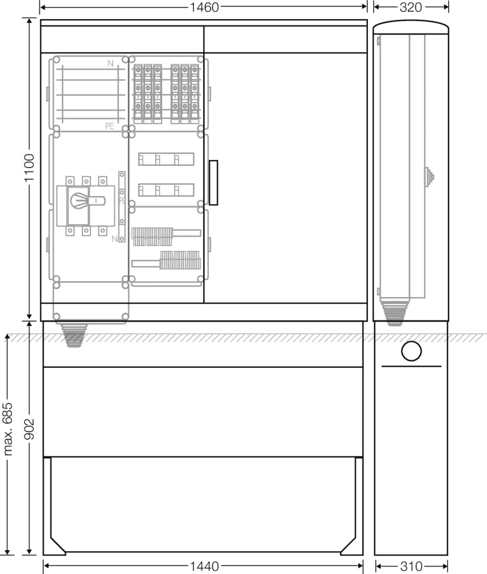 Hensel 65000125 Ladeverteiler für bis zu 6 Ladepunkte à 11kW Mi EV 11kW 6110 (img_003) Hensel 65000125 Ladeverteiler für bis zu 6 Ladepunkte à 11kW Mi EV 11kW 6110 (img_003)