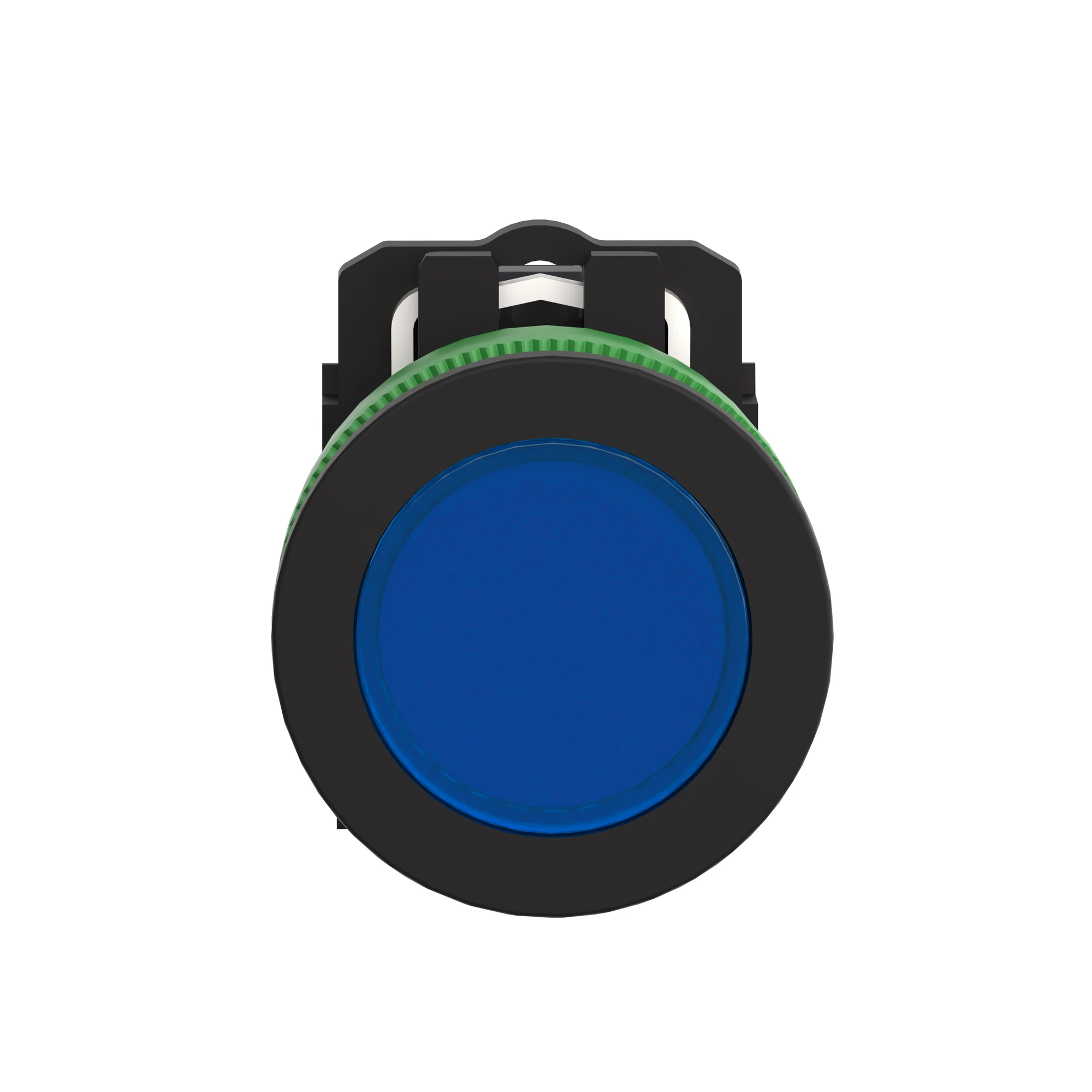 Schneider Electric XB5FVG6 Pilot Light, Harmony XB5F, Plastic, Antimicrobial, Blue, 30mm, Universal LED, Smooth Dome, 110-120V AC (img_006) Schneider Electric XB5FVG6 Pilot Light, Harmony XB5F, Plastic, Antimicrobial, Blue, 30mm, Universal LED, Smooth Dome, 110-120V AC (img_006)