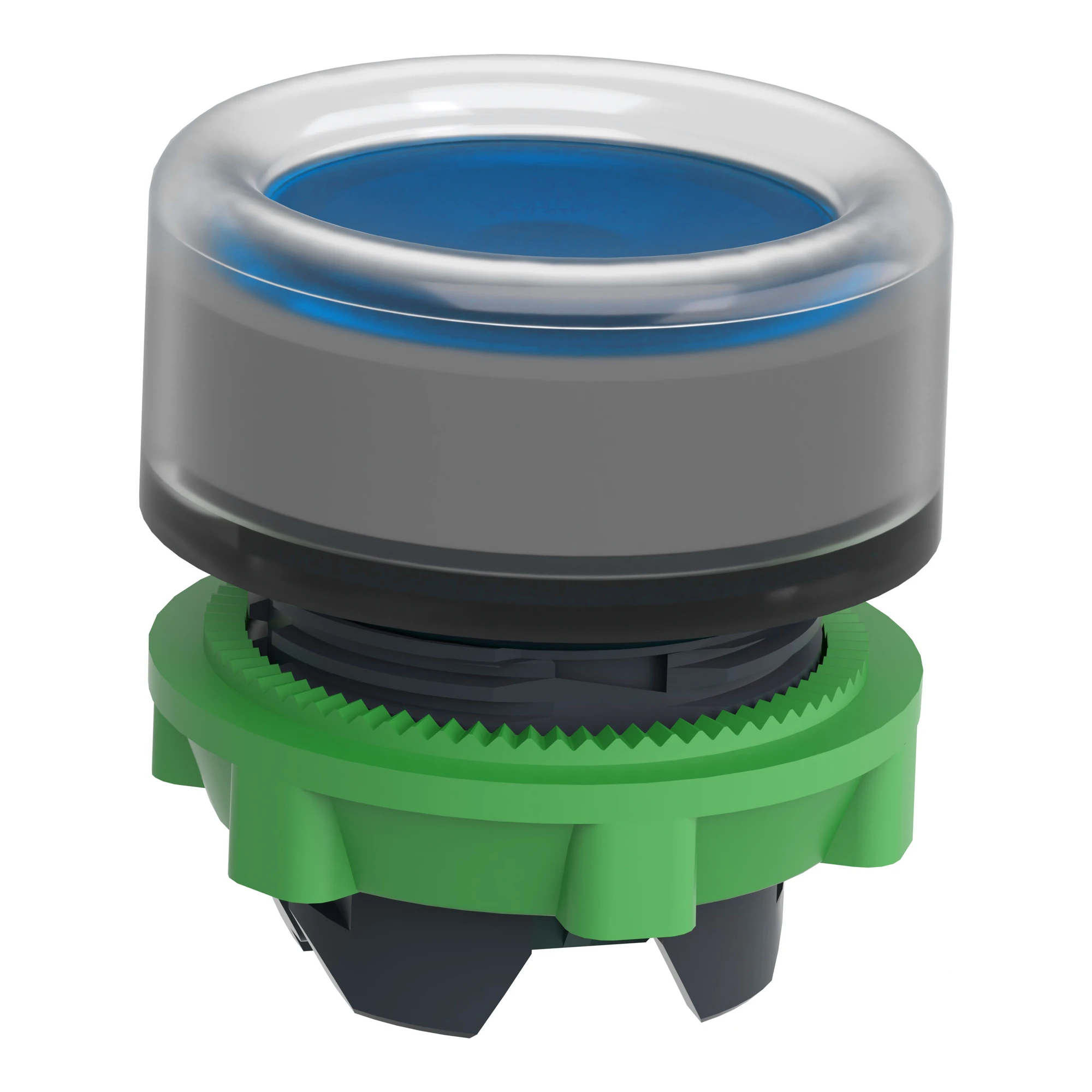 Schneider Electric ZB5AW563C0 Illuminated pushbutton, front element, Harmony XB5, plastic, 22mm, light grey, blue, for universal LED, with protective cap (img_007) Schneider Electric ZB5AW563C0 Illuminated pushbutton, front element, Harmony XB5, plastic, 22mm, light grey, blue, for universal LED, with protective cap (img_007)