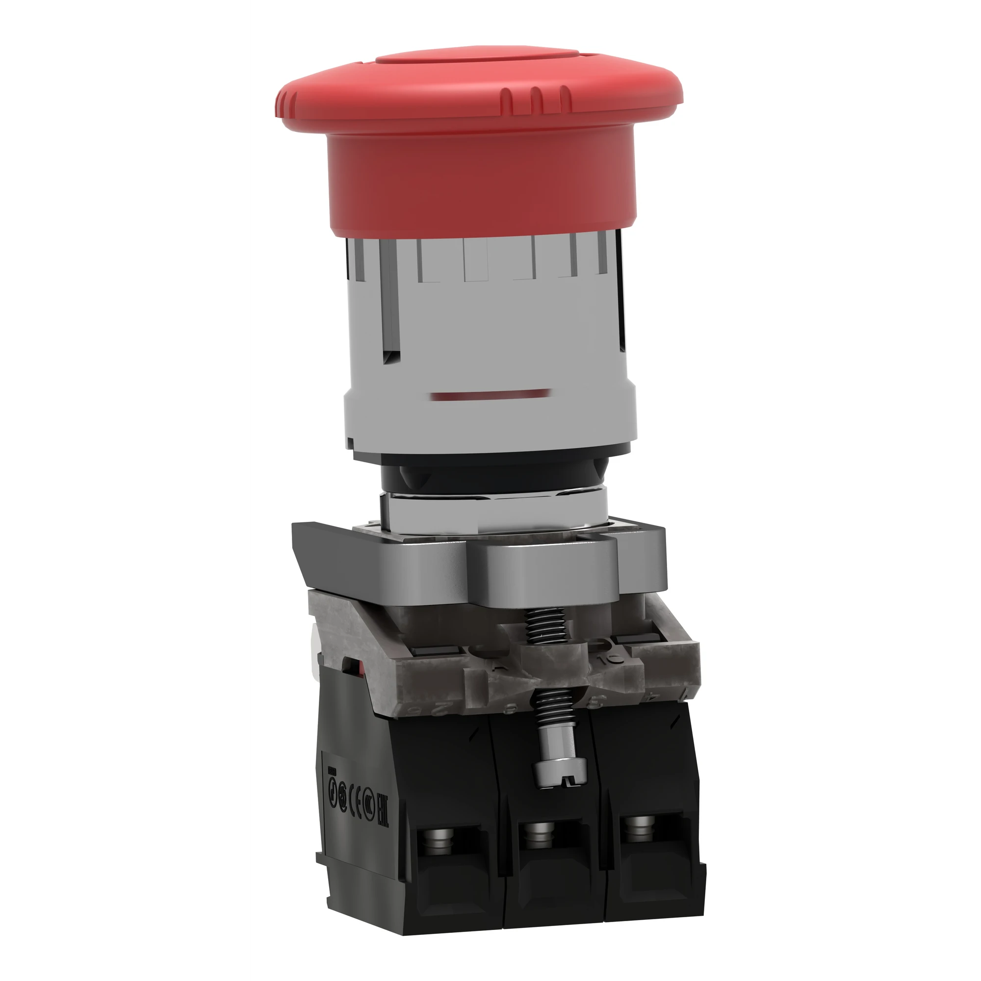 Schneider Electric XB4BS84441 Emergency Stop/Emergency-Stop Switch, Harmony XB4, Metal, 22mm, red, Mushroom 40mm, Turn to Release, 1NC+2NO (img_003) Schneider Electric XB4BS84441 Emergency Stop/Emergency-Stop Switch, Harmony XB4, Metal, 22mm, red, Mushroom 40mm, Turn to Release, 1NC+2NO (img_003)