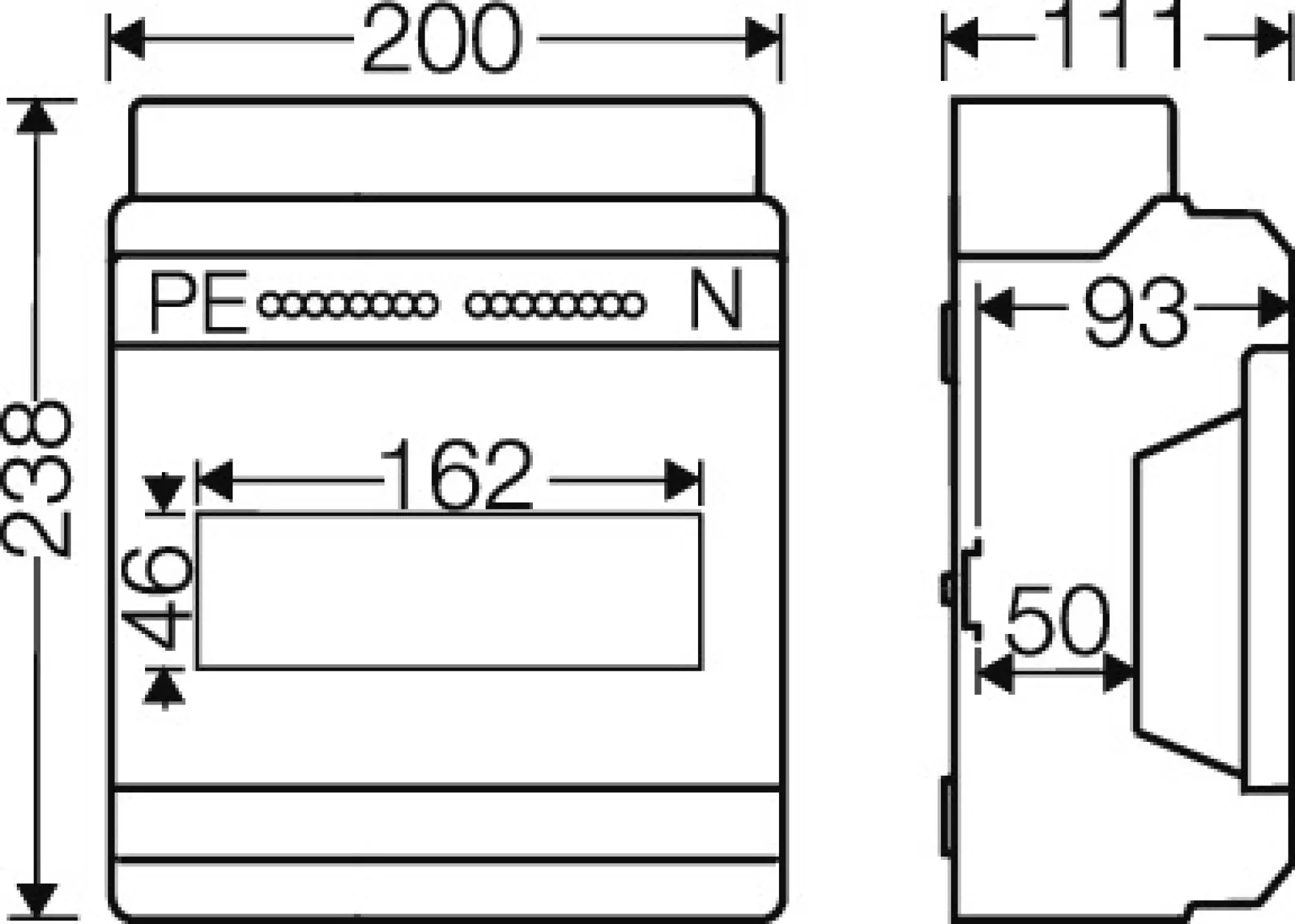 Hensel 6100058 KV 90-Automatengehäuse 9 Teilungseinheiten (9x18 mm), IP 65 KV 9109 (img_003) Hensel 6100058 KV 90-Automatengehäuse 9 Teilungseinheiten (9x18 mm), IP 65 KV 9109 (img_003)