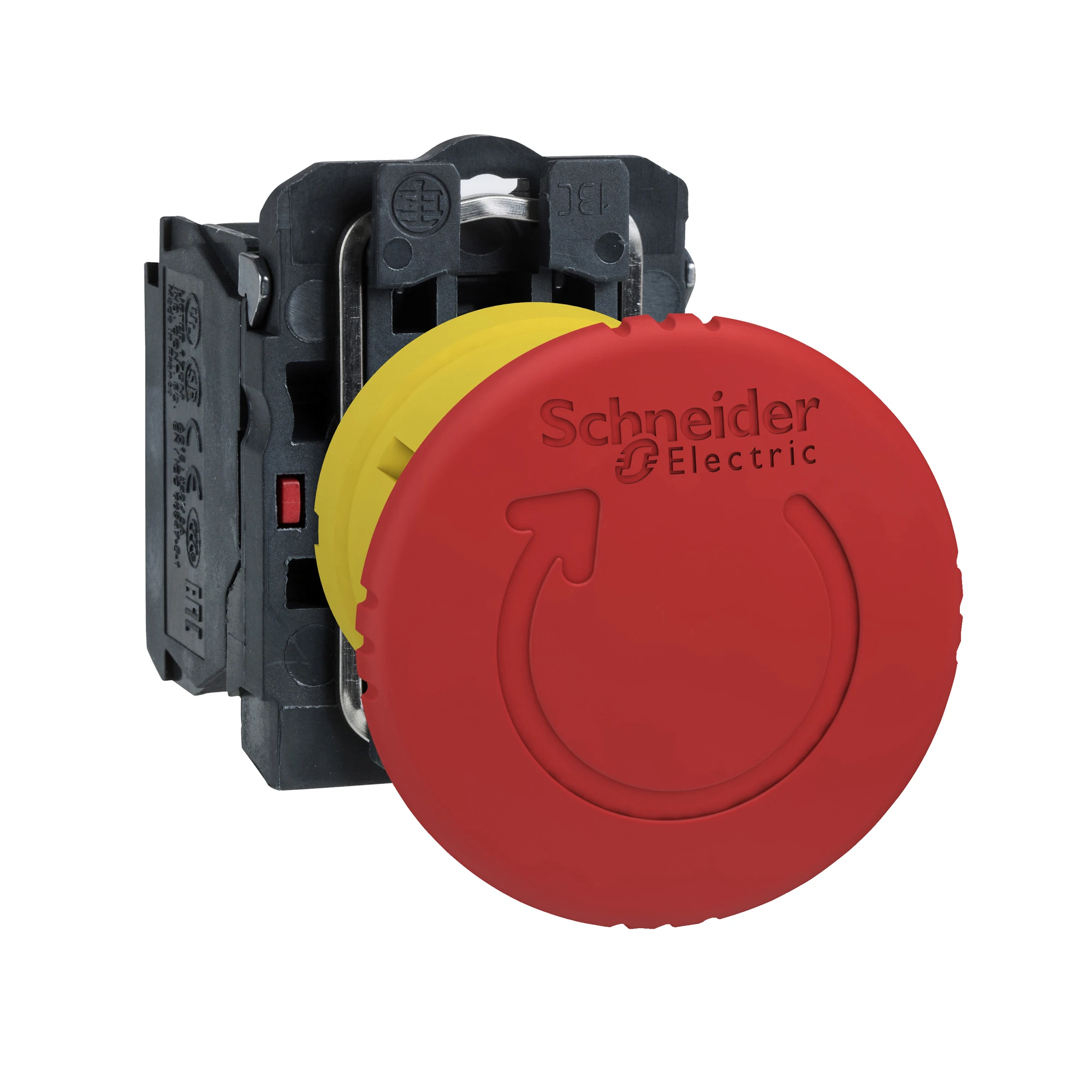 Schneider Electric XB5AS8442 Emergency stop / Emergency-off switch, Harmony XB5, plastic, twist release, 22mm, mushroom 40mm, 1NC (img_001) Schneider Electric XB5AS8442 Emergency stop / Emergency-off switch, Harmony XB5, plastic, twist release, 22mm, mushroom 40mm, 1NC (img_001)