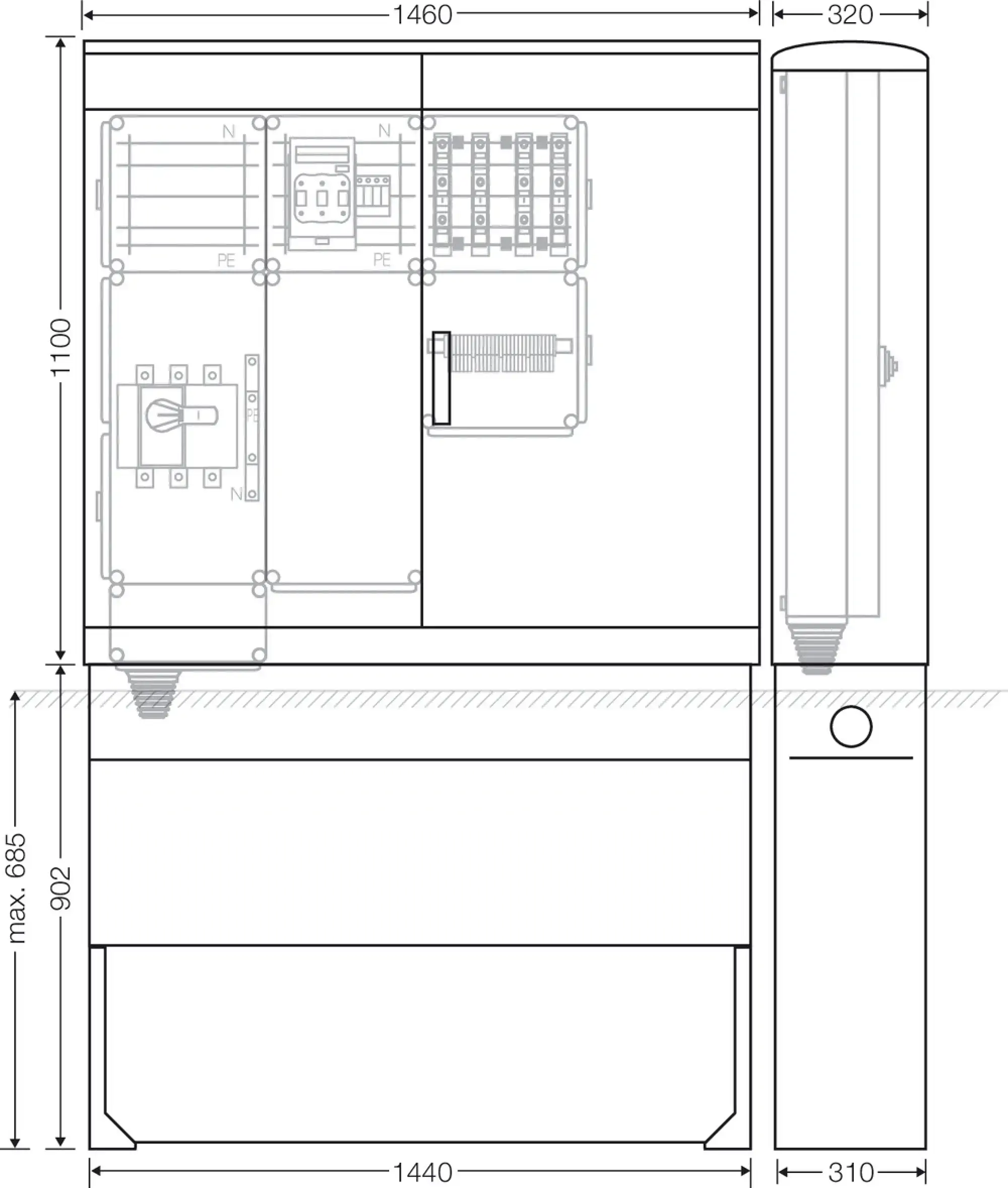 Hensel 65000151 Ladeverteiler für bis zu 4 Ladepunkte à 22kW Mi EV 22kW 4011 (img_004) Hensel 65000151 Ladeverteiler für bis zu 4 Ladepunkte à 22kW Mi EV 22kW 4011 (img_004)
