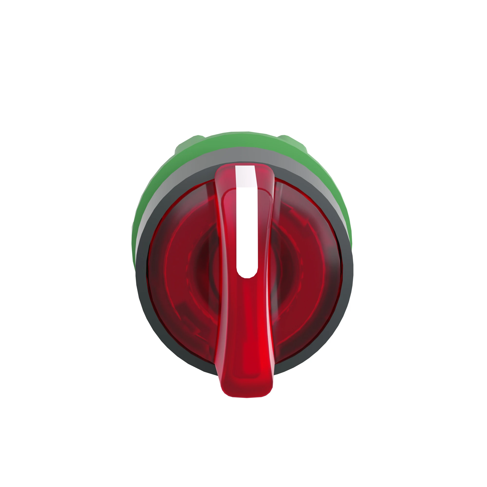 Schneider Electric ZB5AK1343 Illuminated selector switch, front element, Harmony XB5, plastic, 22mm, red, for universal LED, 3 positions, latching (img_004)