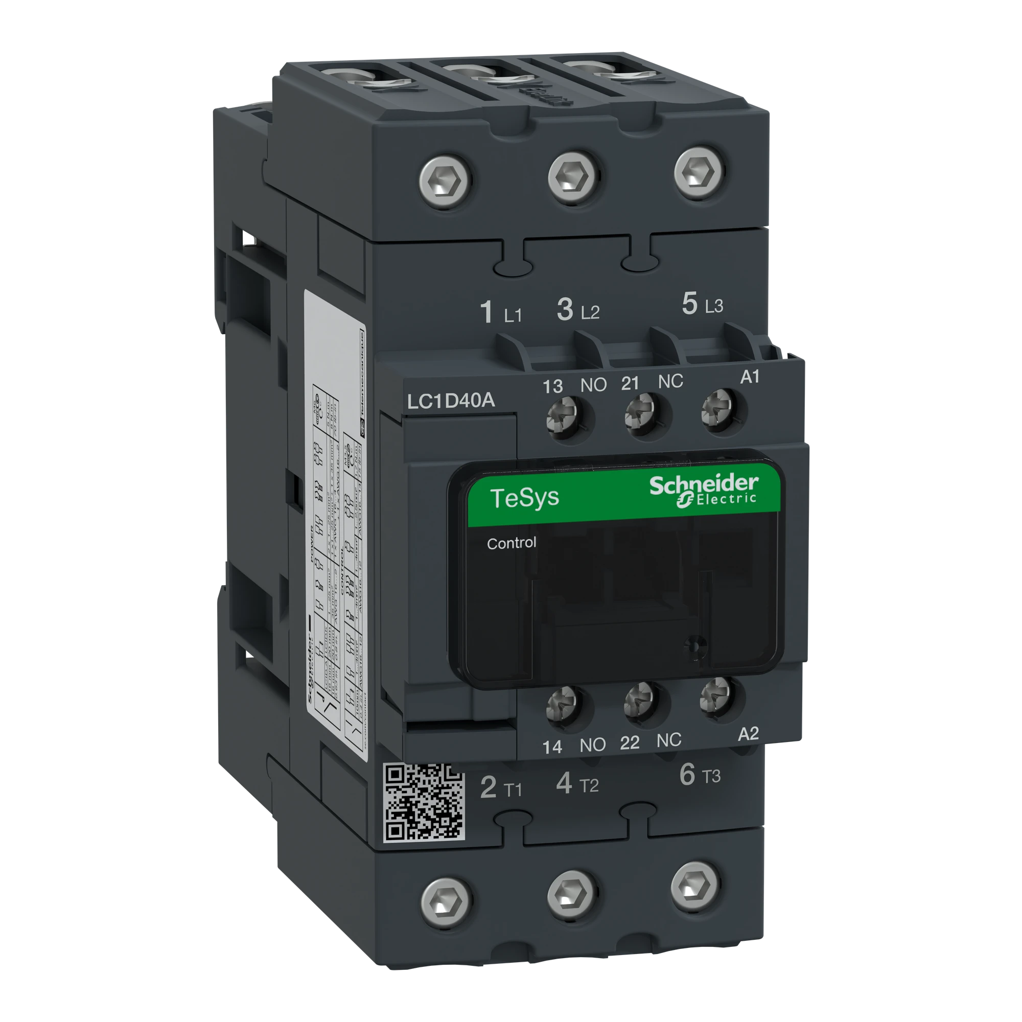 Schneider Electric LC1D40AF7 Power contactor LC1D 3p, +1NO+1NC, 18.5 kW, 40 A, 400 V AC3, coil 110 V AC (img_001) Schneider Electric LC1D40AF7 Power contactor LC1D 3p, +1NO+1NC, 18.5 kW, 40 A, 400 V AC3, coil 110 V AC (img_001)