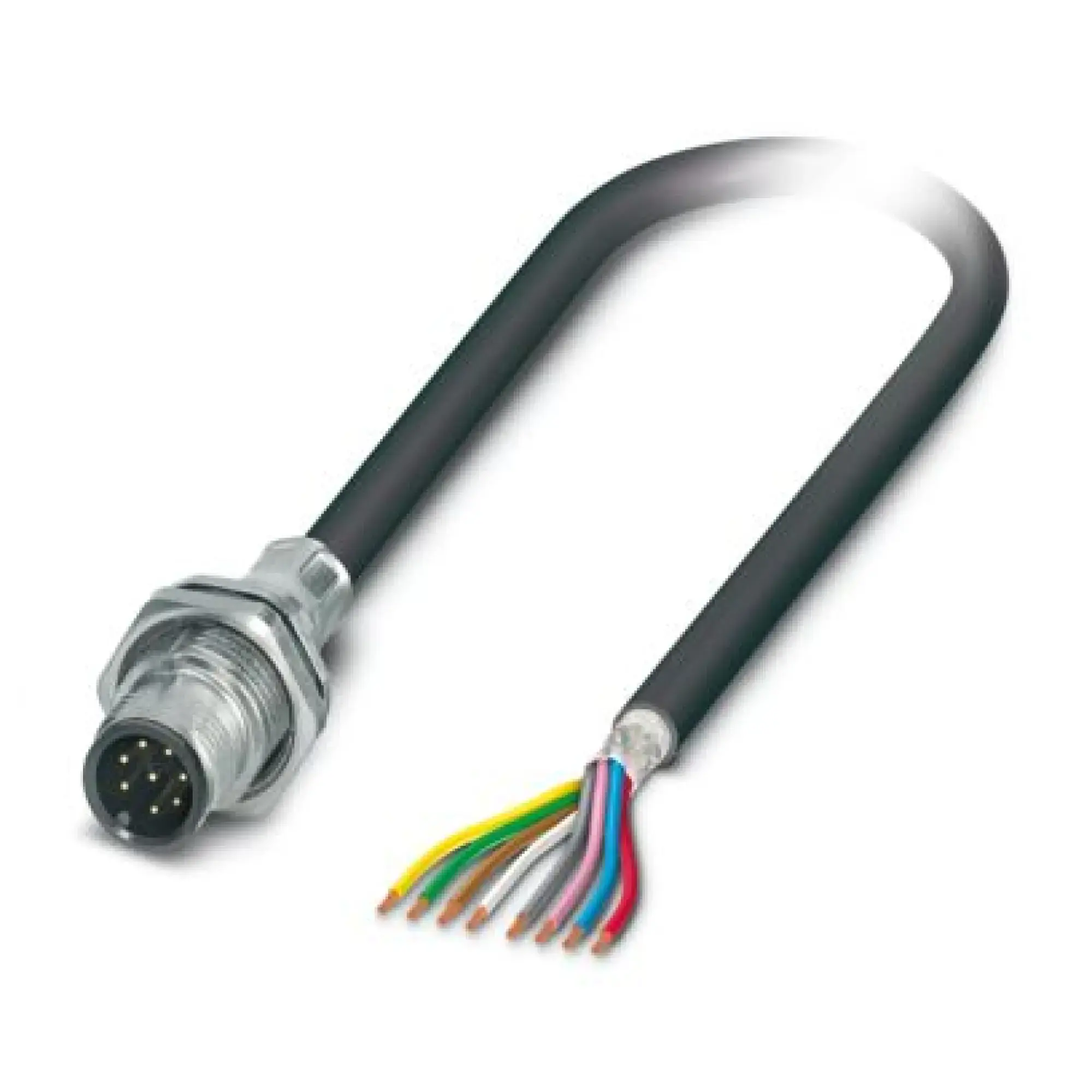 Phoenix Contact 1419425 Device connector rear mounting SACCBP-MS-8CON-M16/1,0-PUR SCO (img_001)