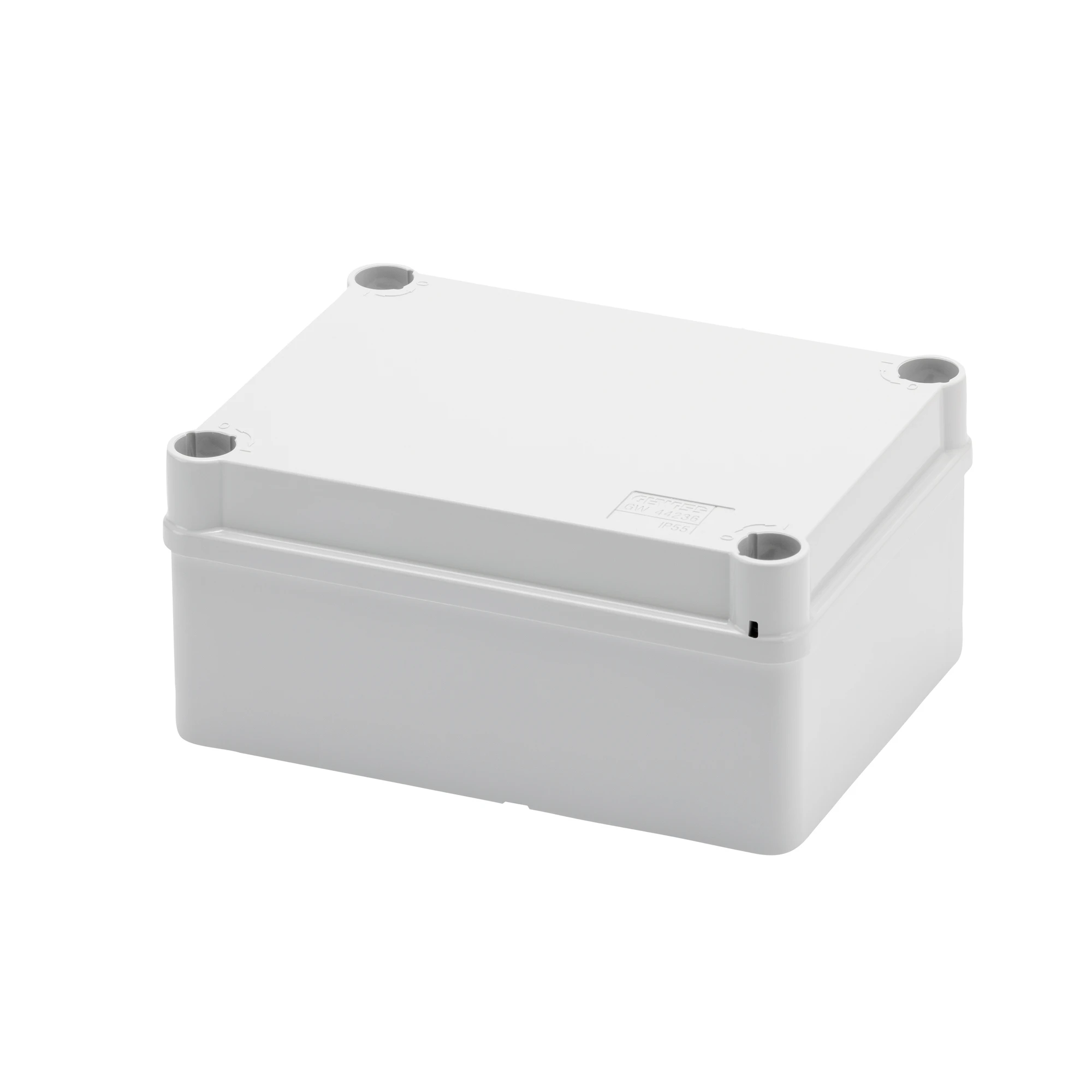 GEWISS GW44236 JUNCTION BOX WITH PLAIN QUICK FIXING LID - IP55 - INTERNAL DIMENSIONS 150X110X70 - SMOOTH WALLS - GREY RAL 7035 (img_001) GEWISS GW44236 JUNCTION BOX WITH PLAIN QUICK FIXING LID - IP55 - INTERNAL DIMENSIONS 150X110X70 - SMOOTH WALLS - GREY RAL 7035 (img_001)