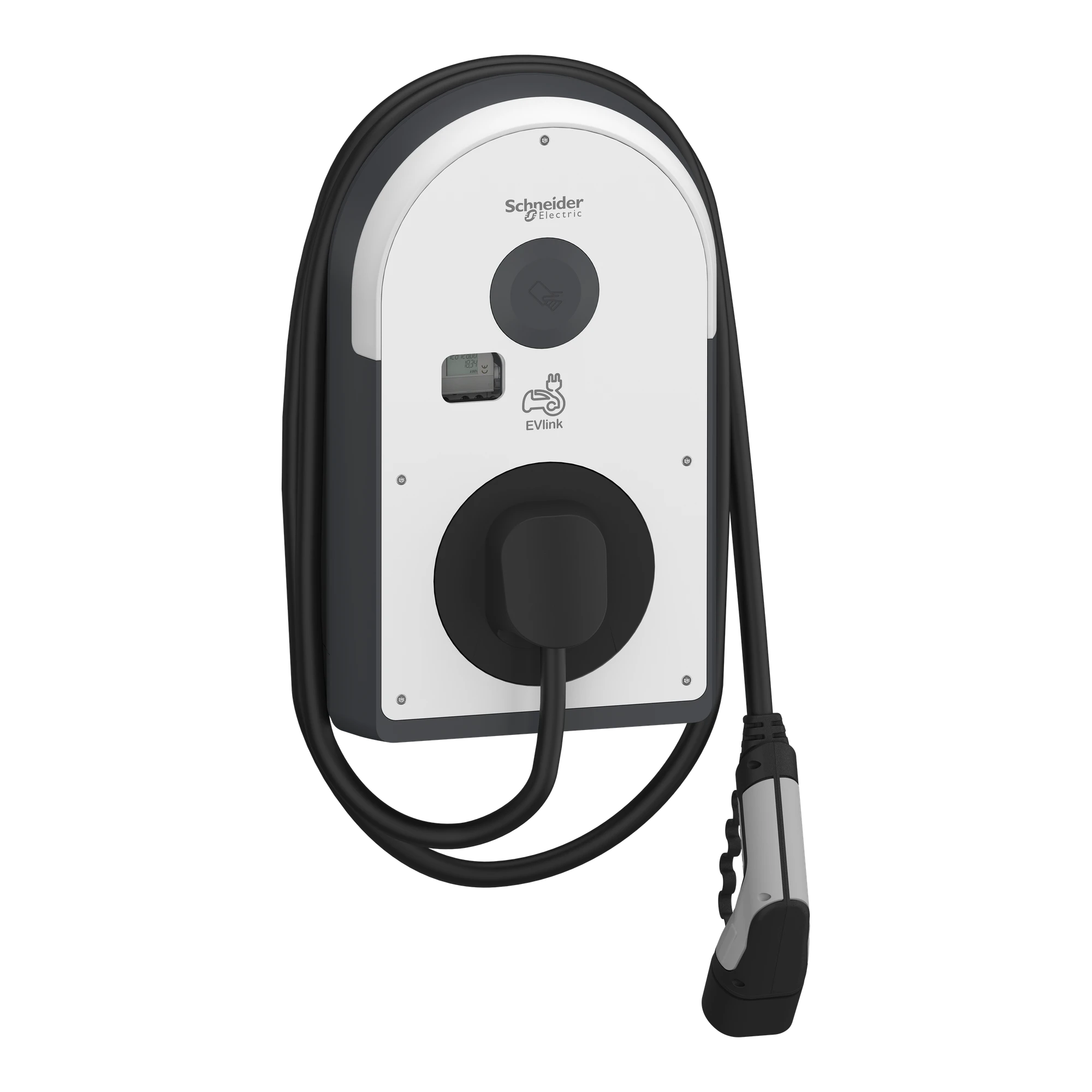 Schneider Electric EVB3S22NC0M Pro AC Wallbox, 22kW, T2 Cable, MID, 6mA, IP55, IK10, NFC/RFID Reader (img_001) Schneider Electric EVB3S22NC0M Pro AC Wallbox, 22kW, T2 Cable, MID, 6mA, IP55, IK10, NFC/RFID Reader (img_001)