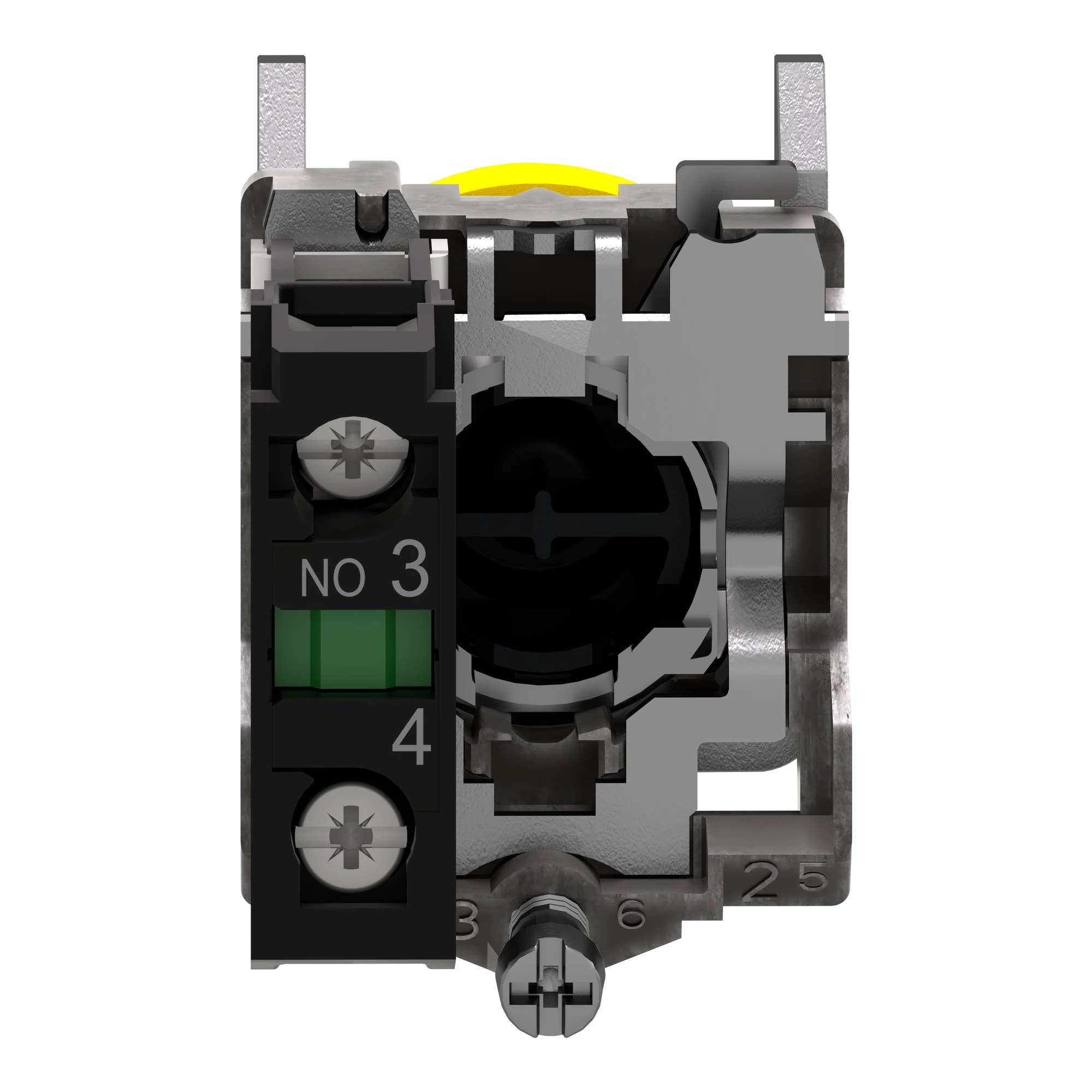 Schneider Electric XB4BPS51EX Pushbutton, Harmony XB4, metal, 22mm, yellow, momentary, with protective cover, 1S, ATEX (img_002) Schneider Electric XB4BPS51EX Pushbutton, Harmony XB4, metal, 22mm, yellow, momentary, with protective cover, 1S, ATEX (img_002)