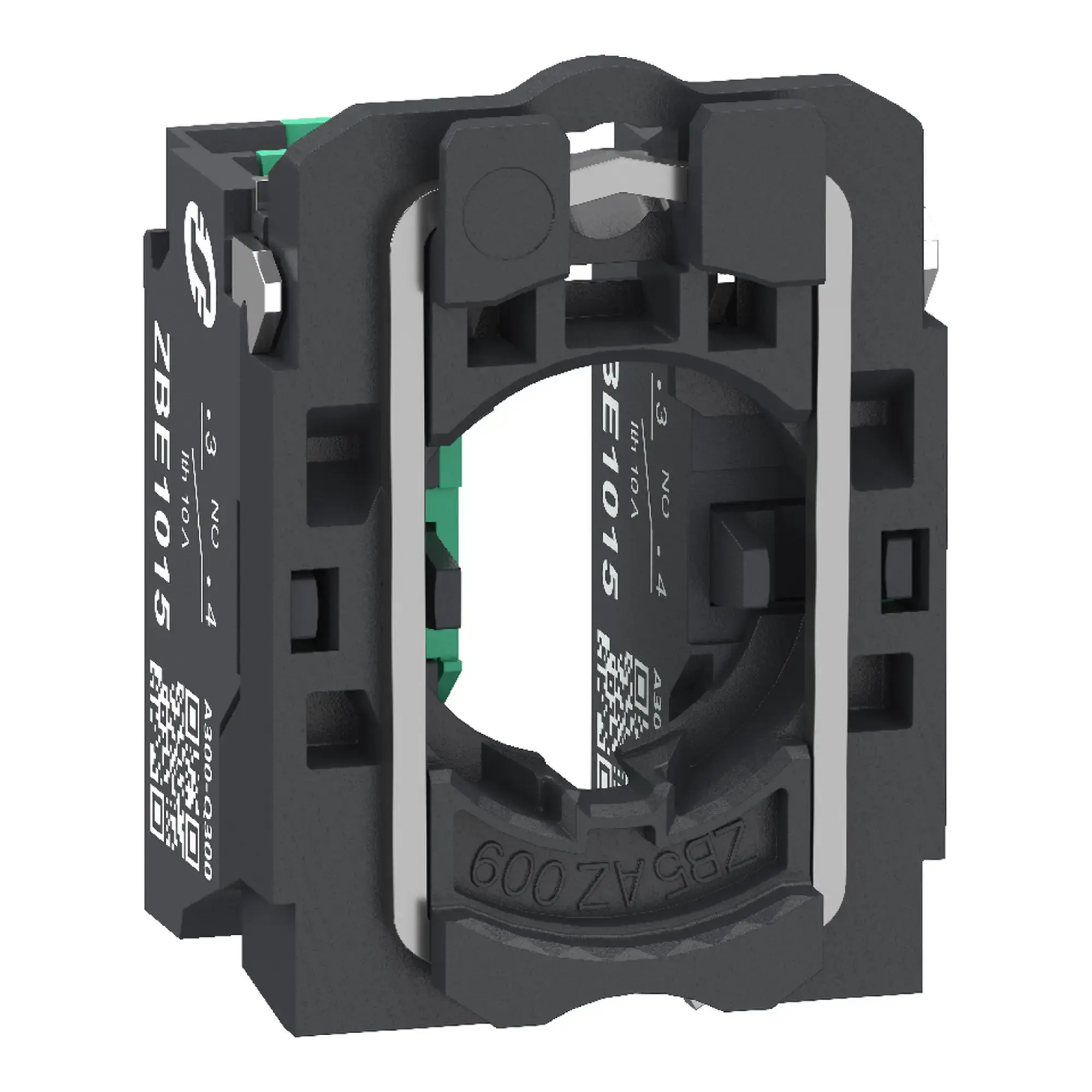 Schneider Electric ZB5AZ1035 Auxiliary Contact Block with Mounting Flange, Harmony XB5, Plastic, 22mm, 30mm, 2S, Spring Clamp Connection (img_002) Schneider Electric ZB5AZ1035 Auxiliary Contact Block with Mounting Flange, Harmony XB5, Plastic, 22mm, 30mm, 2S, Spring Clamp Connection (img_002)