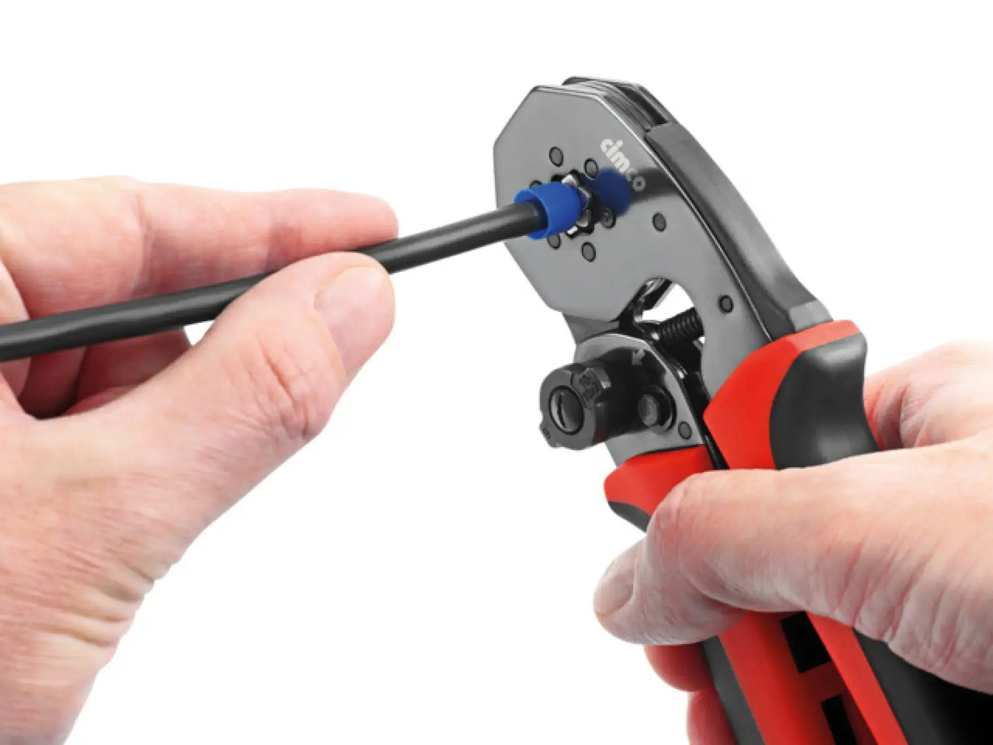 Cimco 101950 Ferrule crimping pliers FLEXI-CRIMP 6, hexagonal crimping, length 180 mm (img_008)