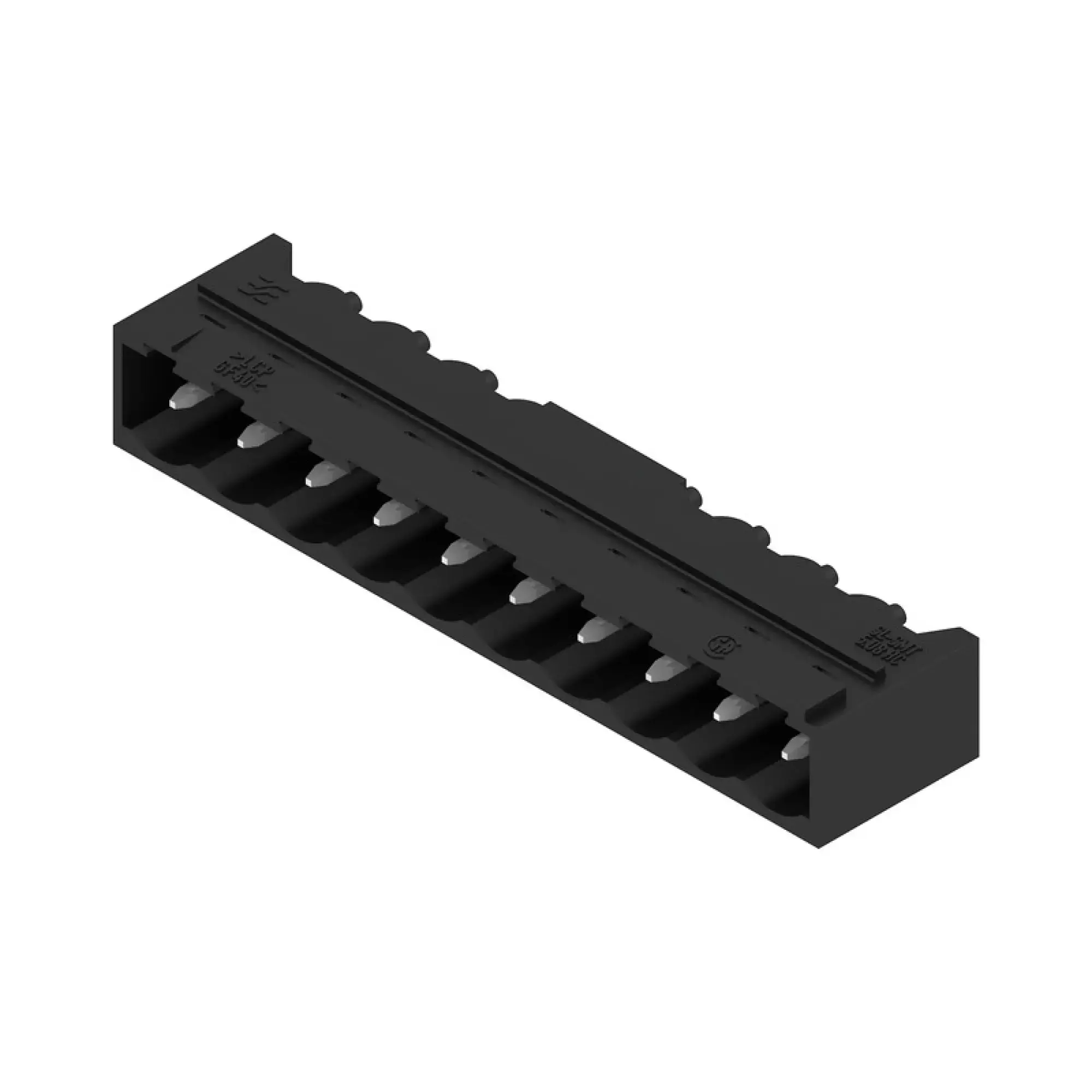 Weidmüller 1775082001 PCB connector (board connection), 320 V, 27.5 A, Pitch in mm: 5.08, Number of poles: 10, THT/THR solder connection, Box (img_001) Weidmüller 1775082001 PCB connector (board connection), 320 V, 27.5 A, Pitch in mm: 5.08, Number of poles: 10, THT/THR solder connection, Box (img_001)