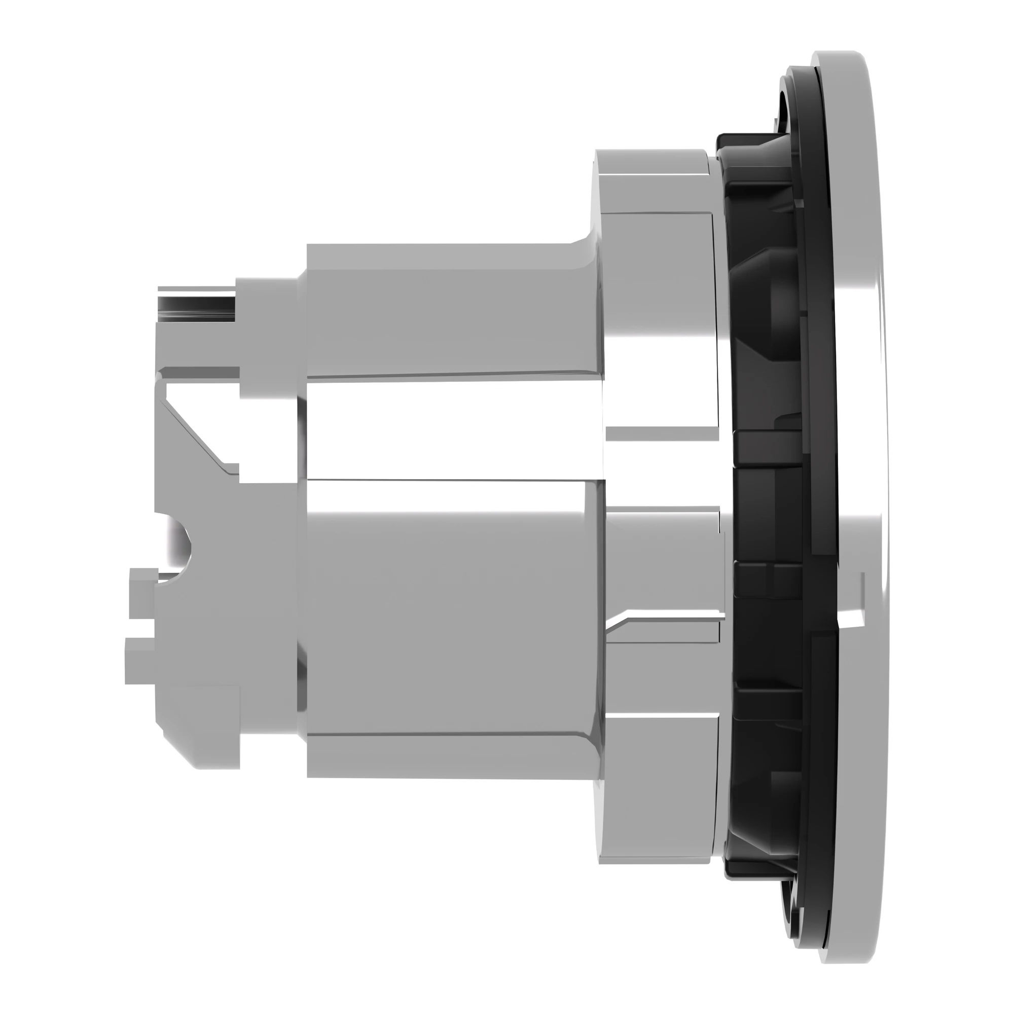Schneider Electric ZB4FA48 Illuminated push-button, front element, Harmony XB4F, metal, 30mm, red, for universal LED, for insert label (img_002)