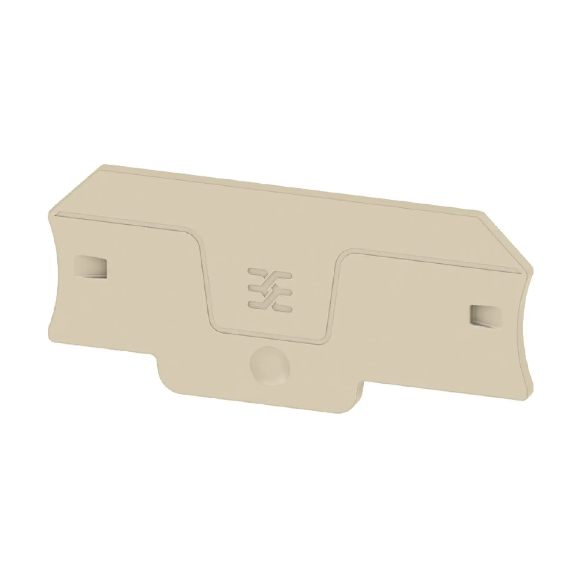Weidmüller 2898890000 End plate (terminals), dark beige, Height: 71.6 mm, Width: 2 mm, V-0, Wemid (img_001) Weidmüller 2898890000 End plate (terminals), dark beige, Height: 71.6 mm, Width: 2 mm, V-0, Wemid (img_001)