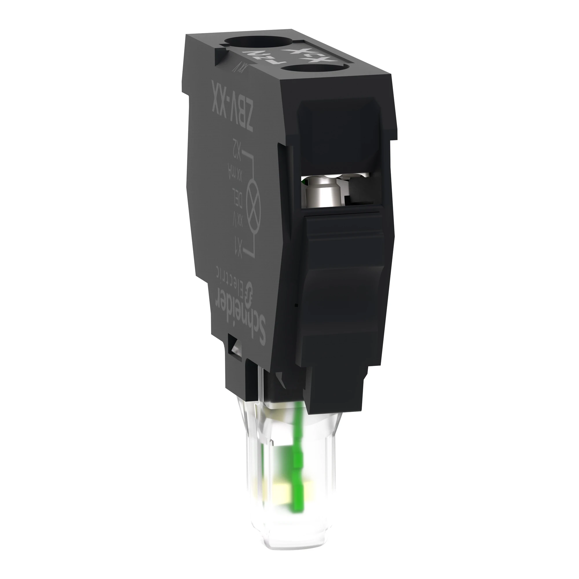 Schneider Electric ZBV18M1 Universal LED module, Harmony XB4 and XB5, flashing light, white, screw terminal, 230-240V AC (img_007)