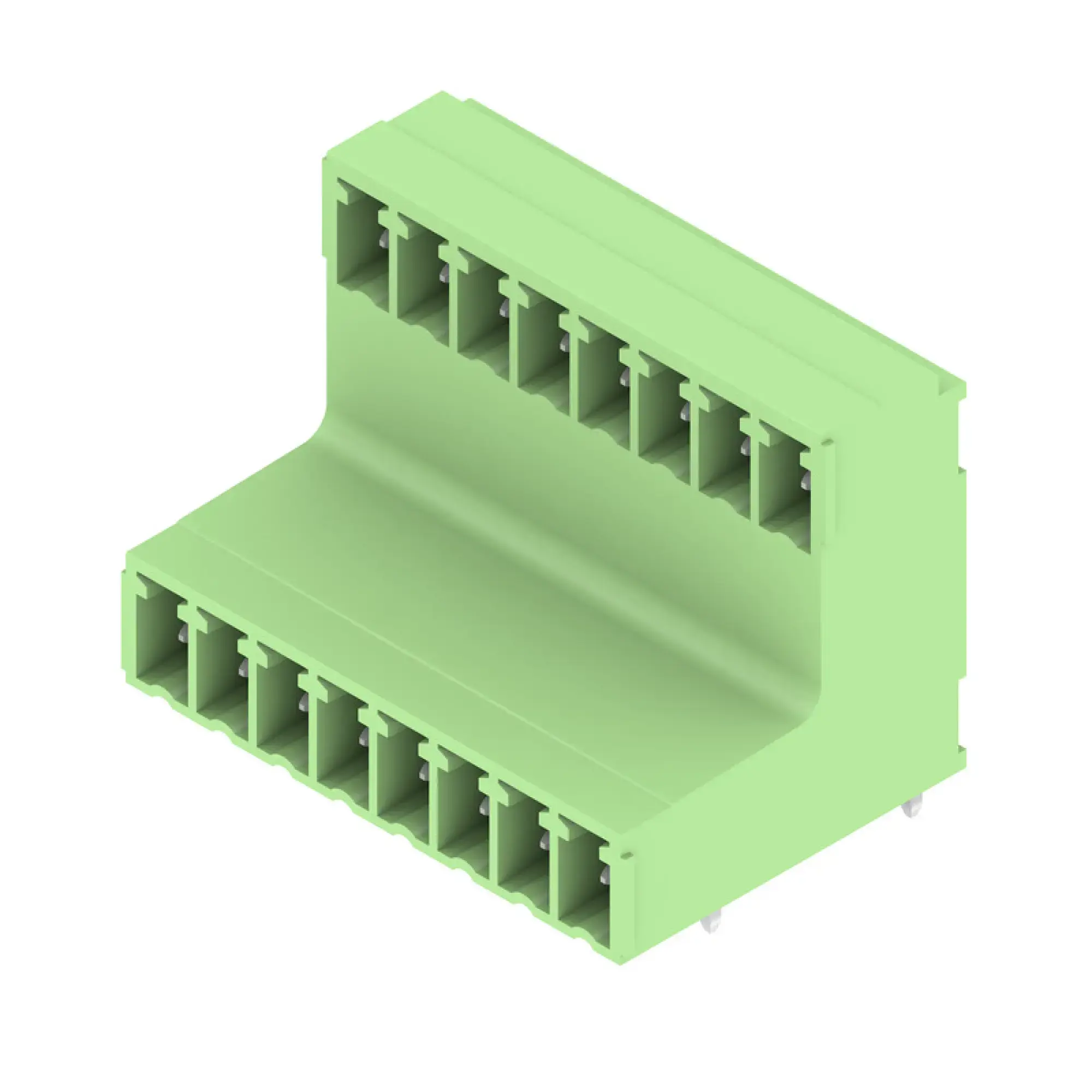 Weidmüller 1032330000 PCB connector (board connection), 160 V, 17.5 A, Pitch in mm: 3.81, Number of poles: 16, THT solder connection, Box (img_001)