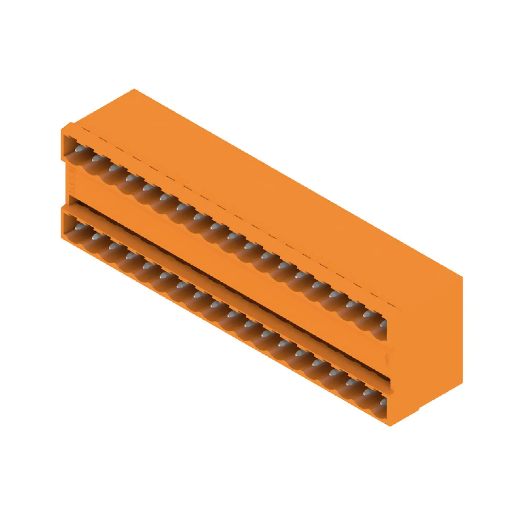 Weidmüller 1601960000 PCB connector (board connection), 250 V, 11 A, Pitch in mm: 5.08, Number of poles: 38, THT solder connection, Box (img_001)