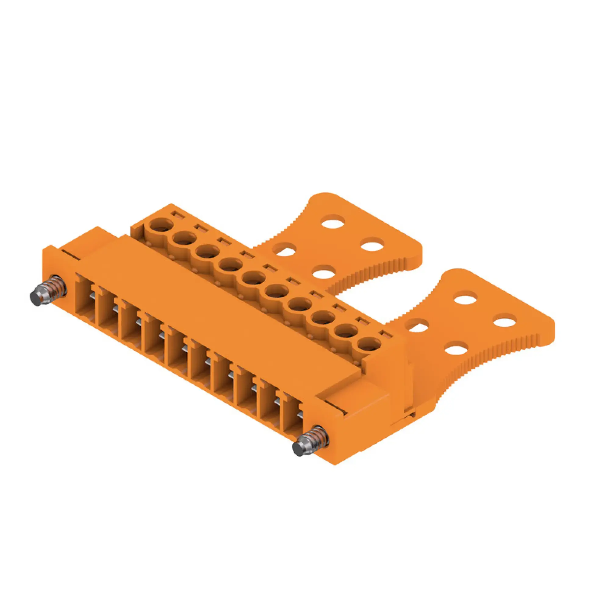 Weidmüller 1237620000 PCB connector (wire connection), 160 V, 17.5 A, Pitch in mm: 3.81, 1.5 mm², Number of poles: 10, Clamping yoke connection, Box (img_001)