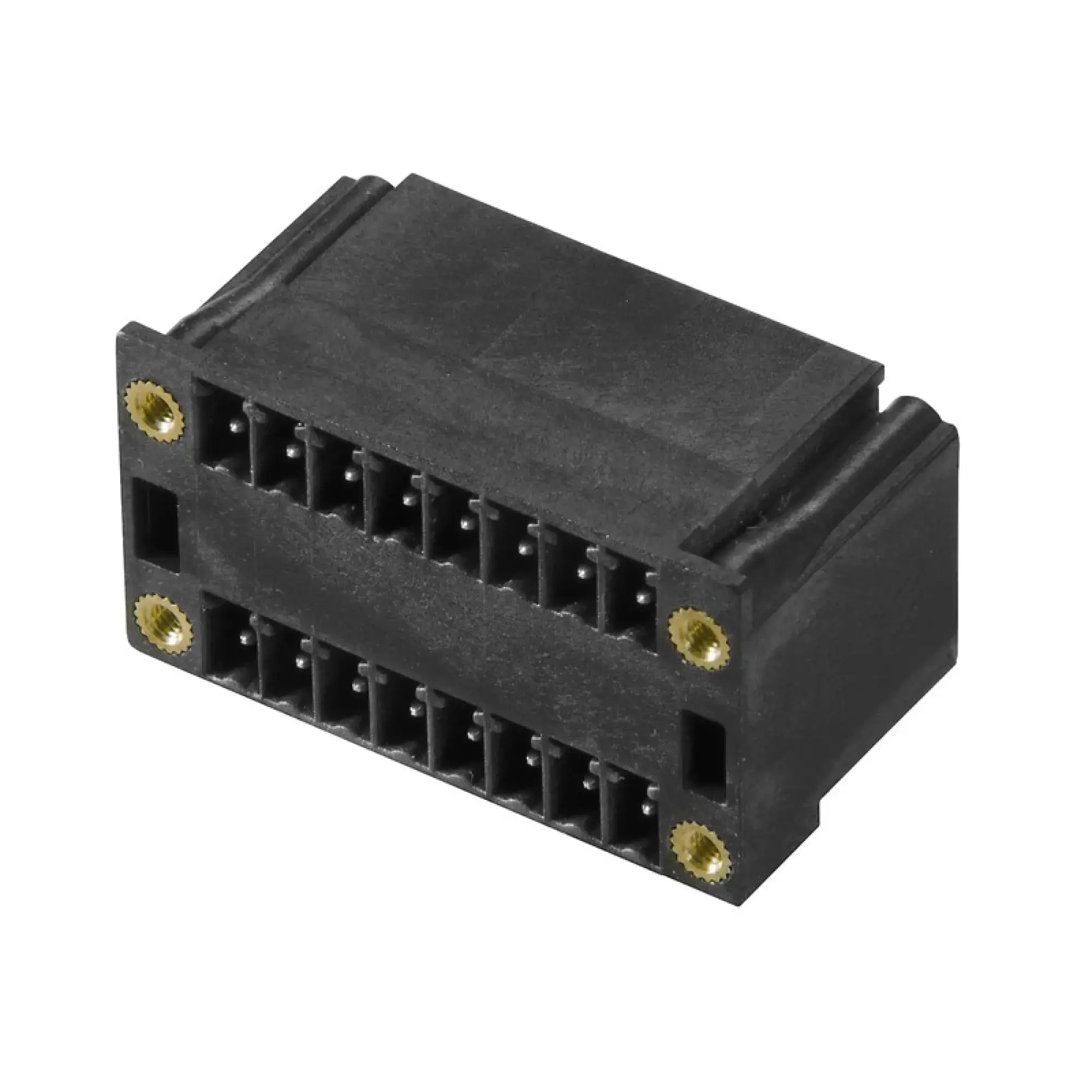 Weidmüller 1973640000 PCB connector (board connection), 160 V, 17.5 A, Pitch in mm: 3.81, Number of poles: 16, THT solder connection, Box (img_001)