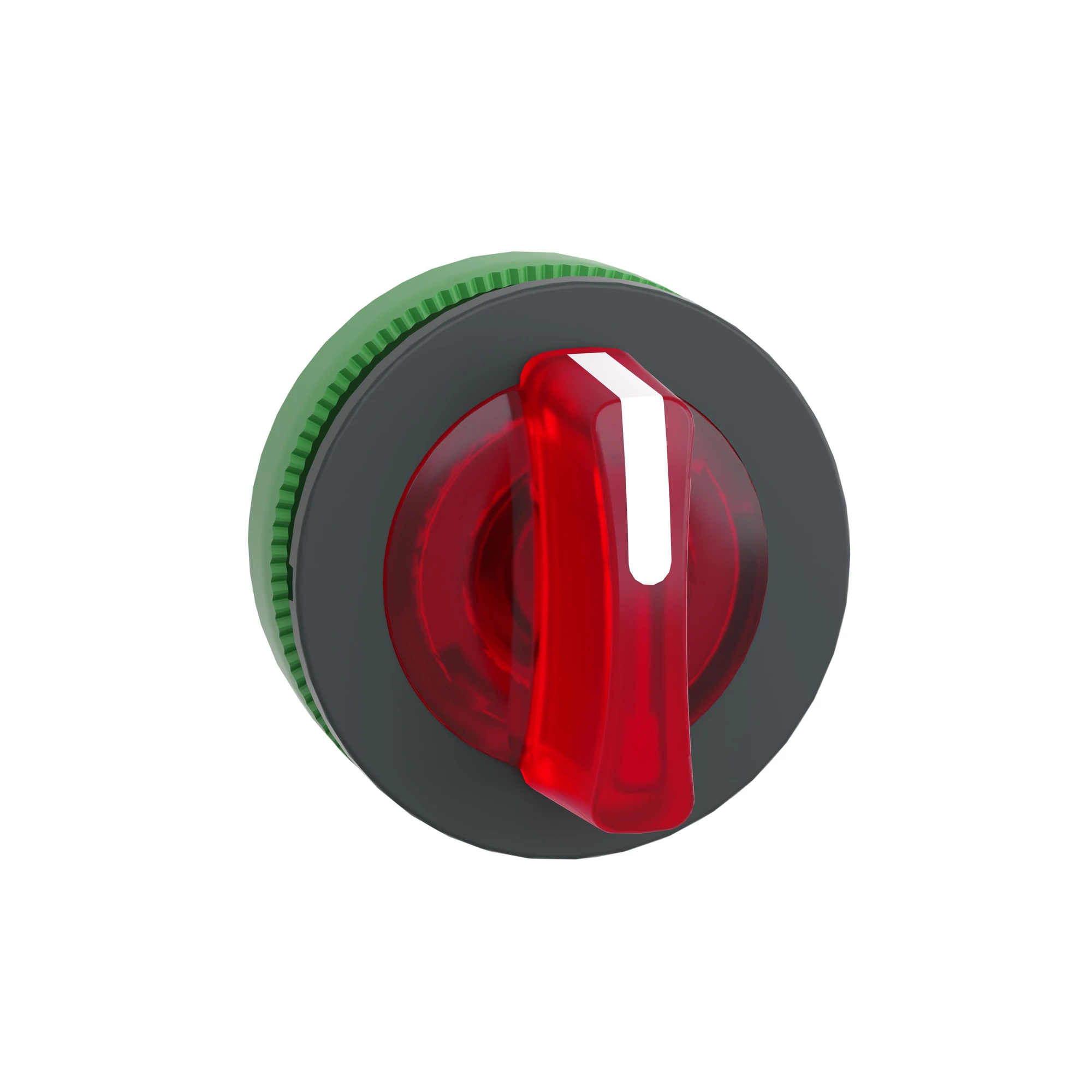 Schneider Electric ZB5FK1543 Illuminated selector switch, front element, Harmony XB5F, plastic, 30mm, red, for universal LED, 3 positions, center detent (img_005)