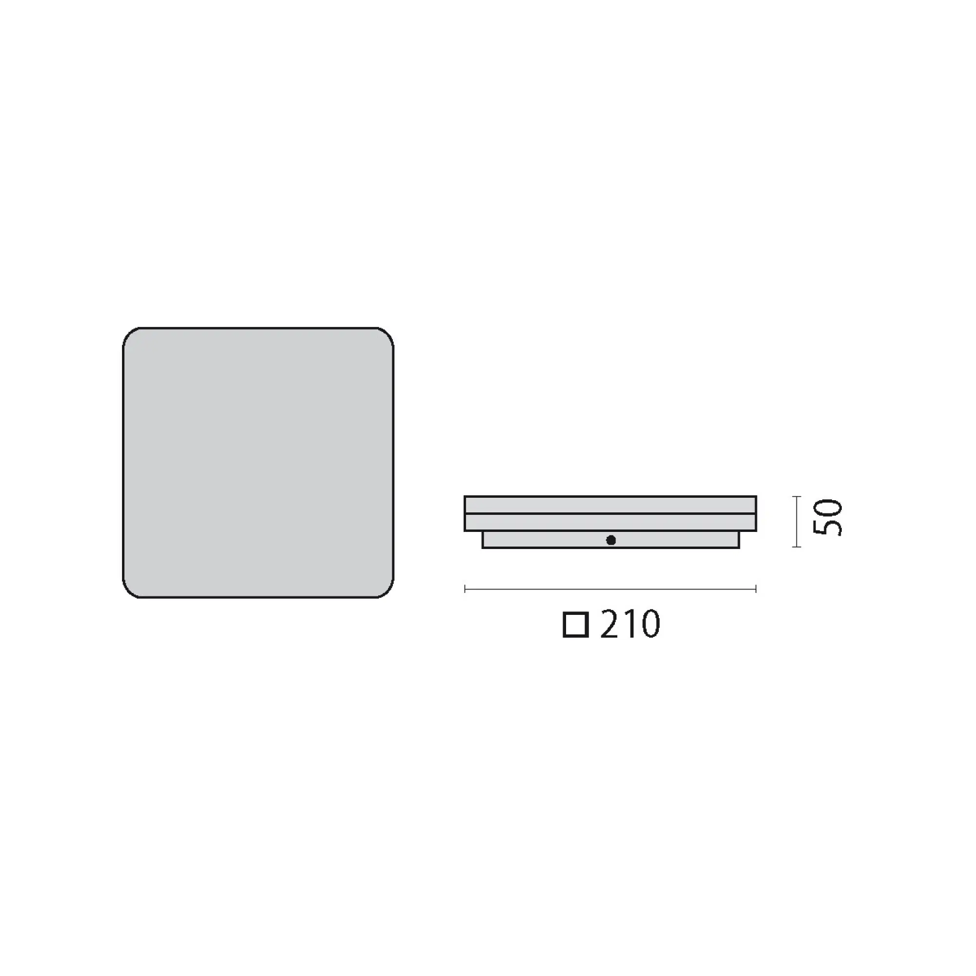 Performance iN Lighting 3105556 LED-Wand- und Deckenleuchte 3000K 15W statisch opalweißer Diffusor d+i 3105556 (img_002)
