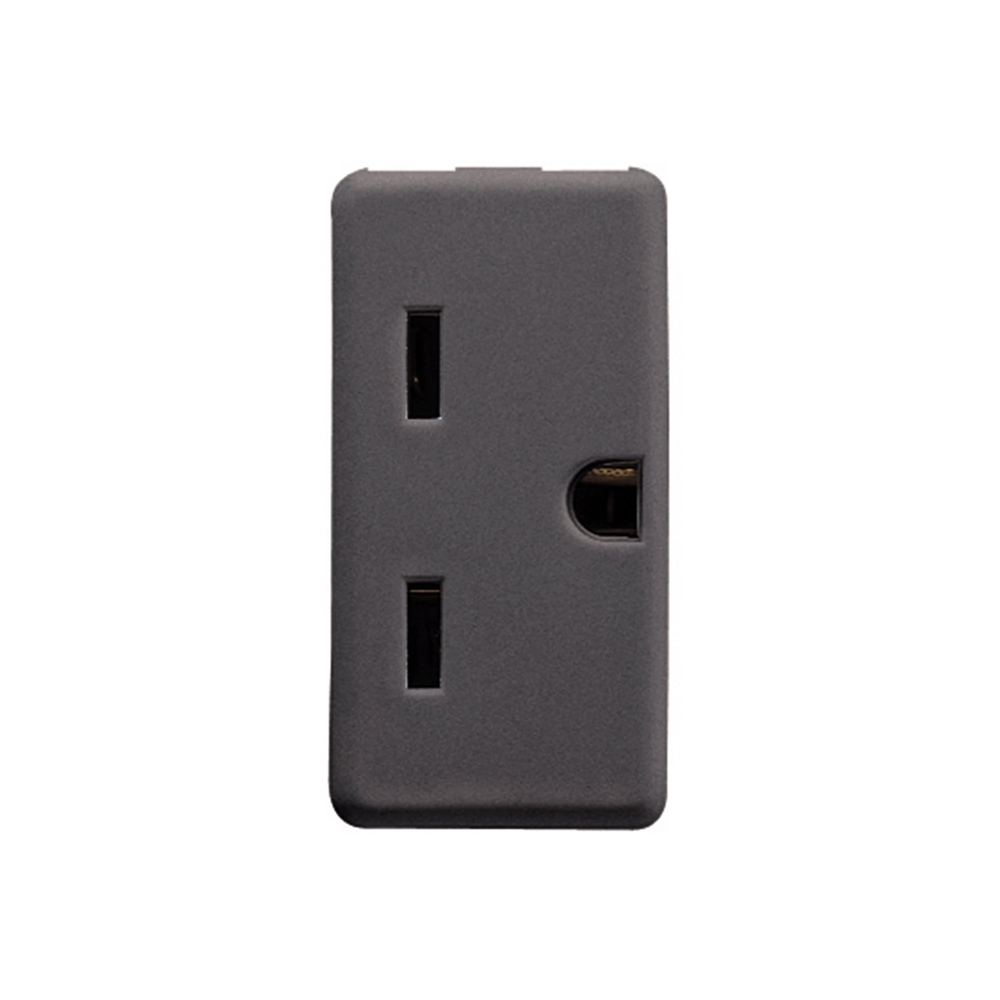 GEWISS GW21216 USA STANDARD SOCKET-OUTLET 250/125V ac - 2P+E 15A 250V - FLAT ALLIGNED VERTICAL PLUG - 1 MODULE - SYSTEM BLACK (img_001) GEWISS GW21216 USA STANDARD SOCKET-OUTLET 250/125V ac - 2P+E 15A 250V - FLAT ALLIGNED VERTICAL PLUG - 1 MODULE - SYSTEM BLACK (img_001)
