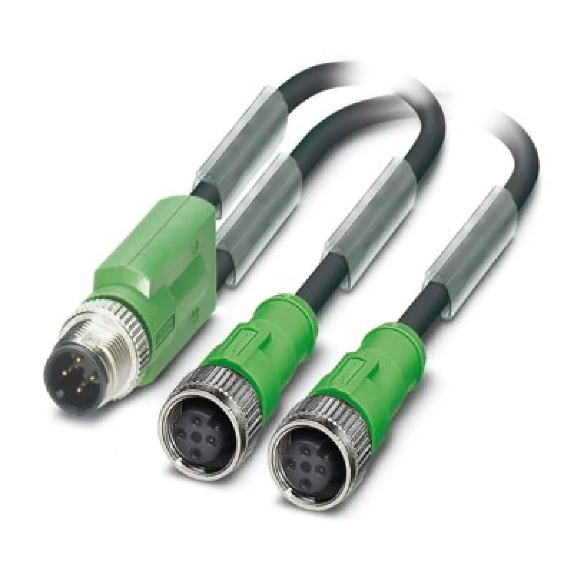 Phoenix Contact 1077271 Sensor/actuator cable SAC-3P-M12Y/2X0,3-PUR/M12FS (img_001)