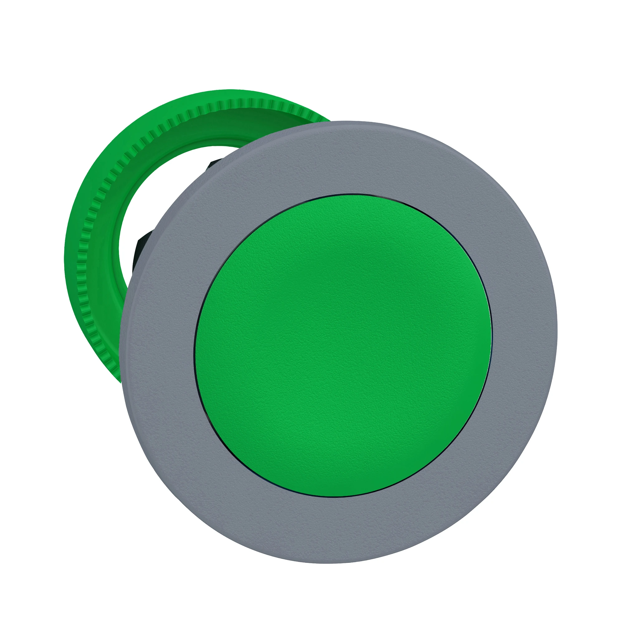 Schneider Electric ZB5FH03C0 Pushbutton, Front Element, Harmony XB5F, Plastic, 30mm, Light Grey, Green, Unlabeled, Latching (img_001) Schneider Electric ZB5FH03C0 Pushbutton, Front Element, Harmony XB5F, Plastic, 30mm, Light Grey, Green, Unlabeled, Latching (img_001)