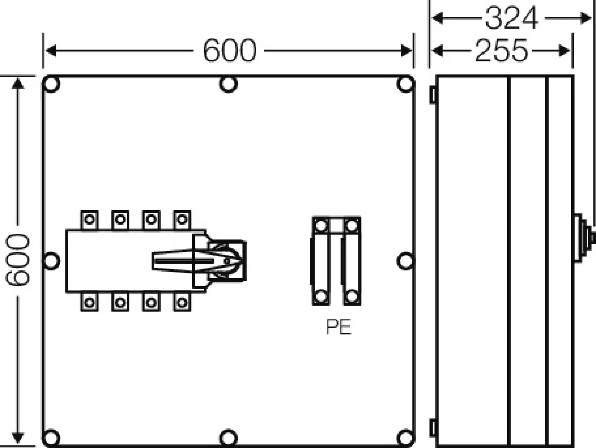 Hensel 20001135 Mi-Lastumschaltergehäuse 250A 4polig + PE Mi 7882 (img_002) Hensel 20001135 Mi-Lastumschaltergehäuse 250A 4polig + PE Mi 7882 (img_002)