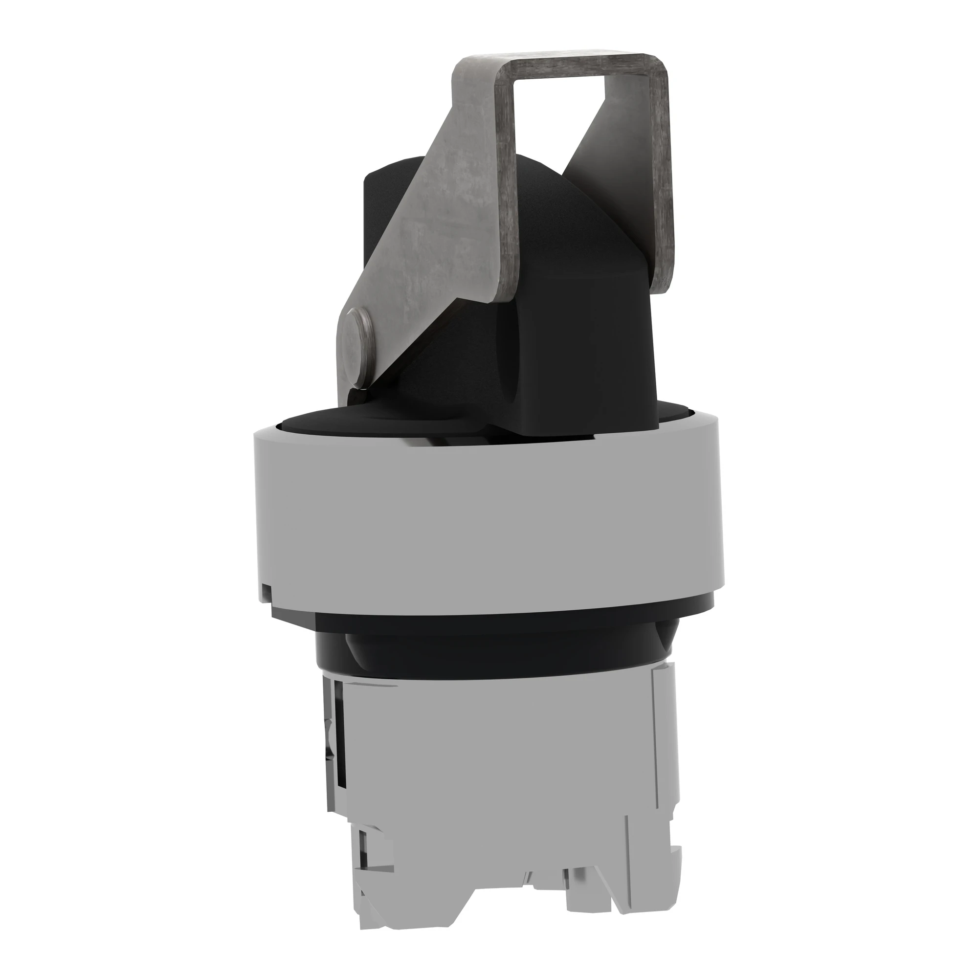 Schneider Electric ZB4BJ397 Selector switch, front element, Harmony XB4, metal black, 22mm, black, 3 positions, long toggle, lockable (img_004)