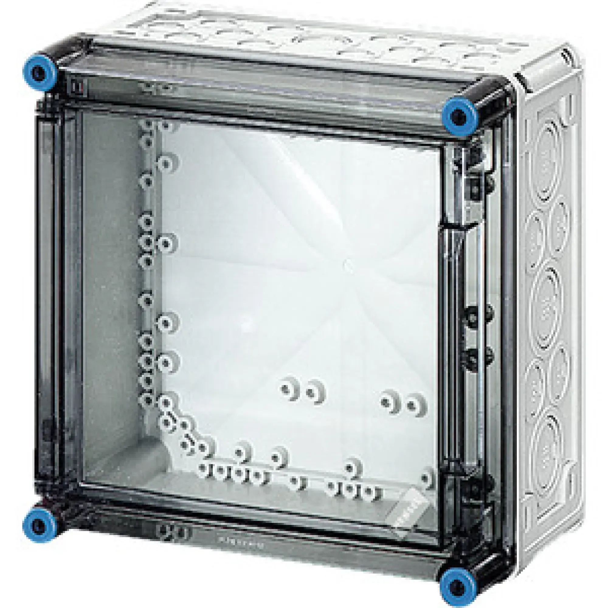 Hensel 2000061 Mi-Leergehäuse, Einbaumaße 275x275x115 mm, transp. Scharnierdeckel Mi 0220 (img_002) Hensel 2000061 Mi-Leergehäuse, Einbaumaße 275x275x115 mm, transp. Scharnierdeckel Mi 0220 (img_002)