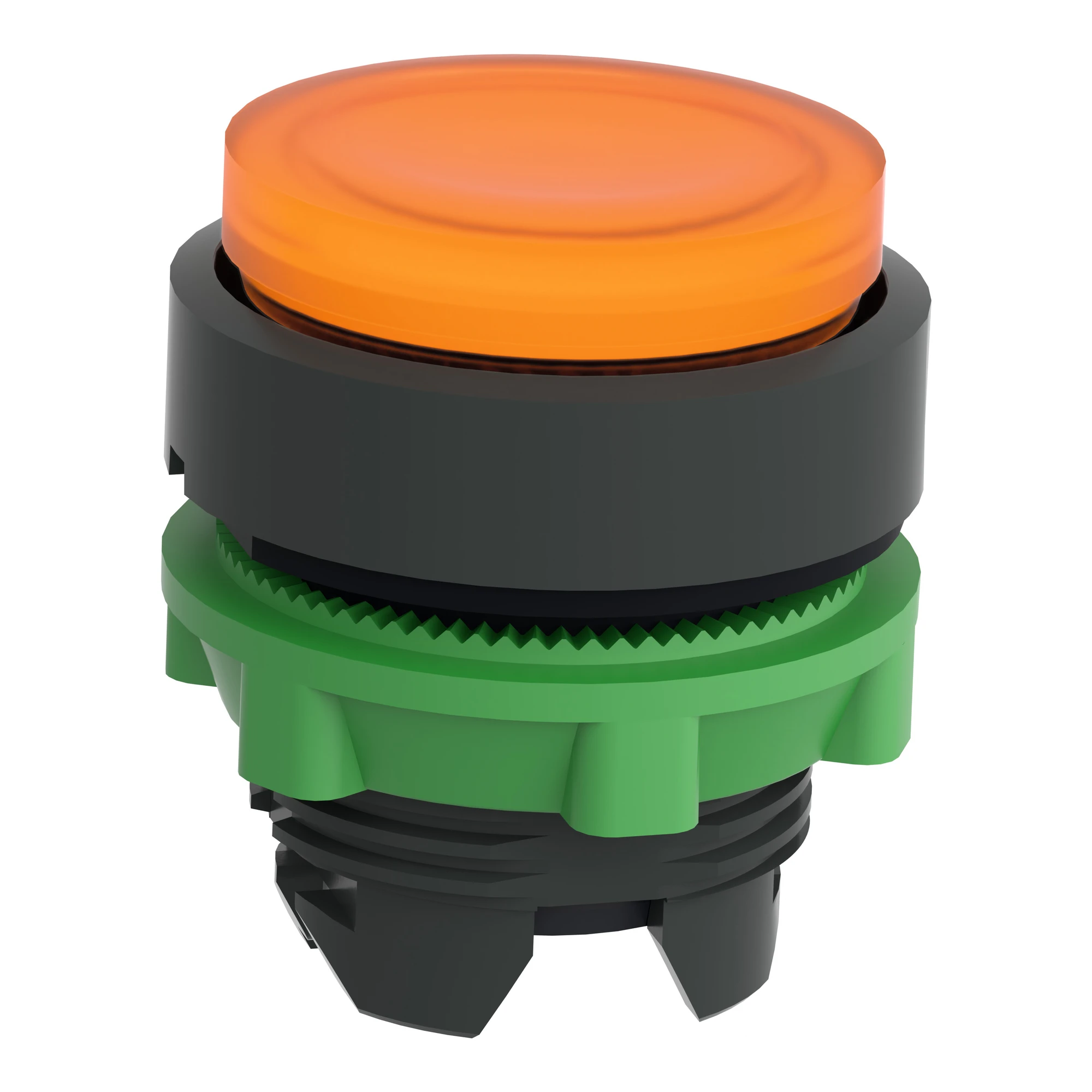 Schneider Electric ZB5AH53 Illuminated Push Button, Front Element, Harmony XB5, Plastic, 22mm, Yellow, Projecting, for Universal LED, Latching (img_005)