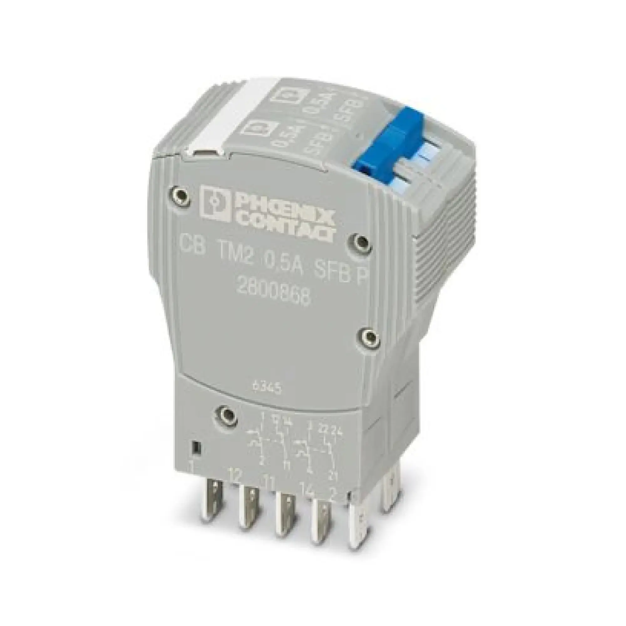 Phoenix Contact 2800868 Thermal-magnetic device circuit breaker CB TM2 0.5A SFB P (img_001)