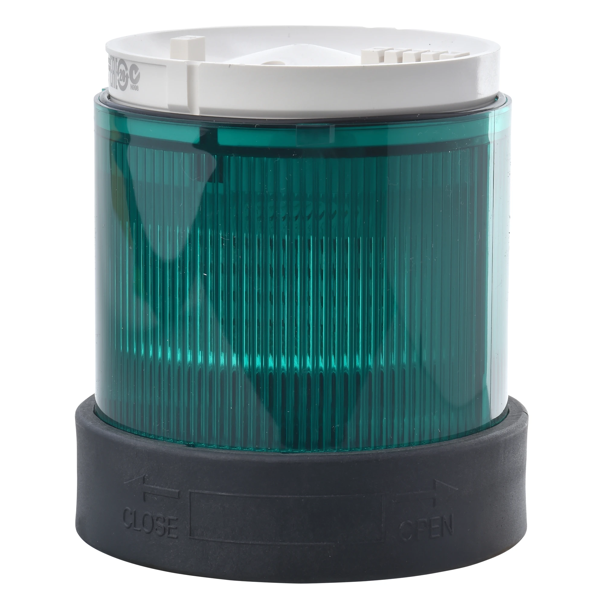 Schneider Electric XVBC2B3D Ø 70mm illuminated unit with light diffuser, constant, green, IP65, 24V (img_001)