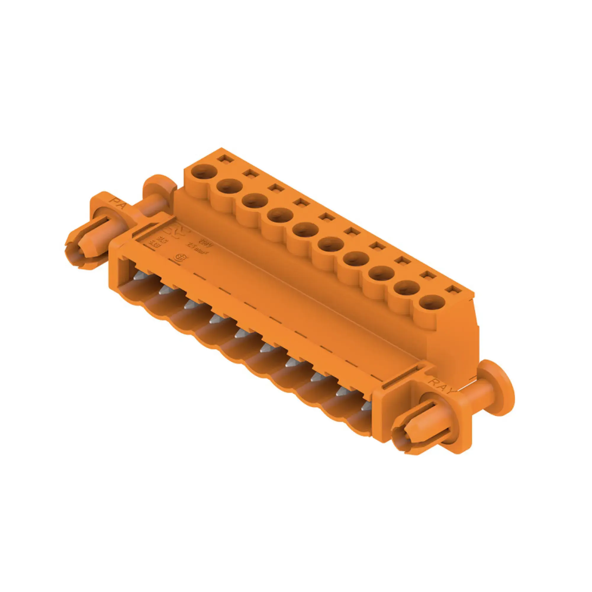 Weidmüller 1353570000 PCB connector (wire connection), 320 V, 21.5 A, Pitch in mm: 5.08, 3.31 mm², Number of poles: 10, Clamping yoke connection, Box (img_001) Weidmüller 1353570000 PCB connector (wire connection), 320 V, 21.5 A, Pitch in mm: 5.08, 3.31 mm², Number of poles: 10, Clamping yoke connection, Box (img_001)