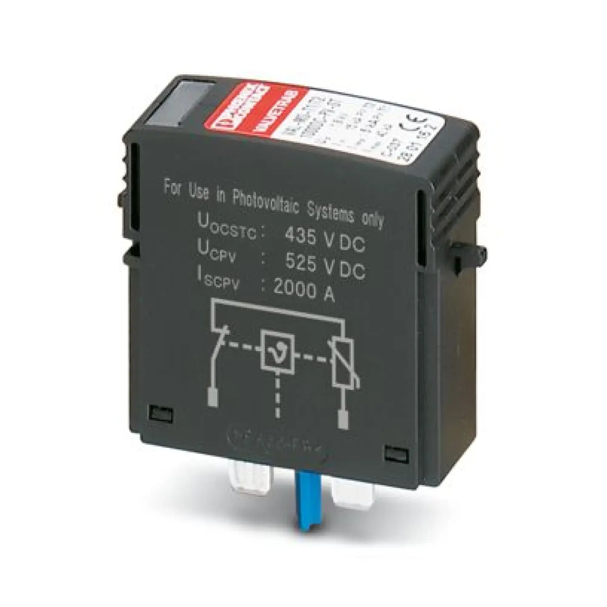 Phoenix Contact 2801162 Type 1/2 surge protection plug VAL-MS-T1/T2 1000DC-PV-ST (img_001)