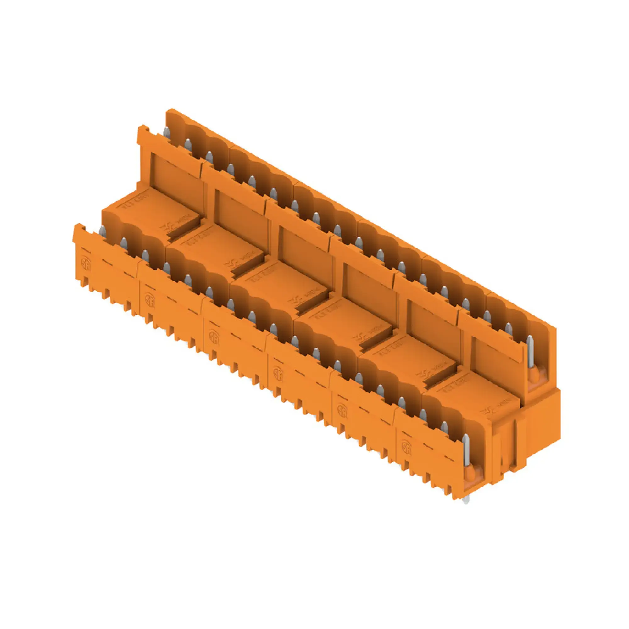 Weidmüller 1725810000 PCB connector (board connection), 250 V, 14 A, Pitch in mm: 5.08, Number of poles: 36, THT solder connection, Box (img_001)