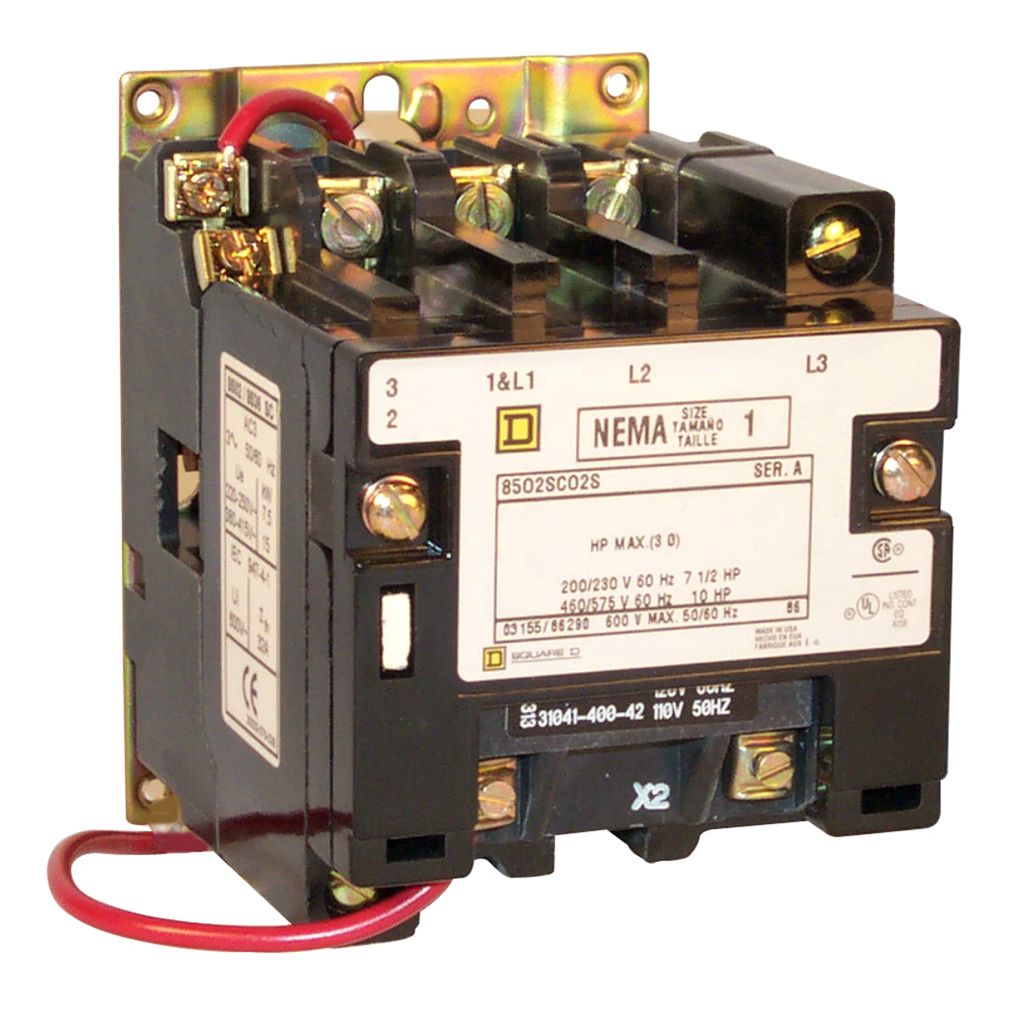 Schneider Electric 8502SCO2V03 CONTACTOR 600VAC 27AMP NEMA+OPTIONS (img_001) Schneider Electric 8502SCO2V03 CONTACTOR 600VAC 27AMP NEMA+OPTIONS (img_001)