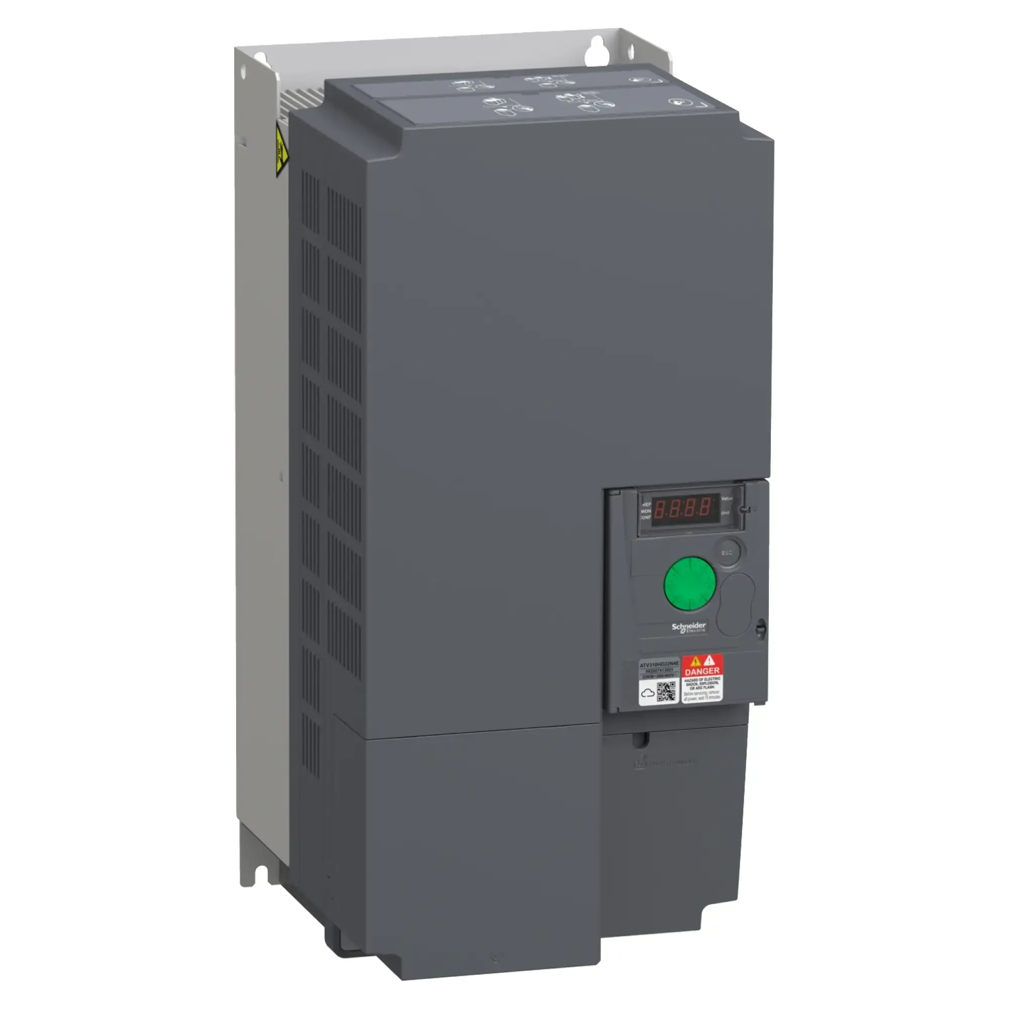 Schneider Electric ATV310HD22N4E Frequenzumrichter, Easy Altivar 310, 22kW, 380-460V AC, 3-phasig, ohne Filter (img_002)