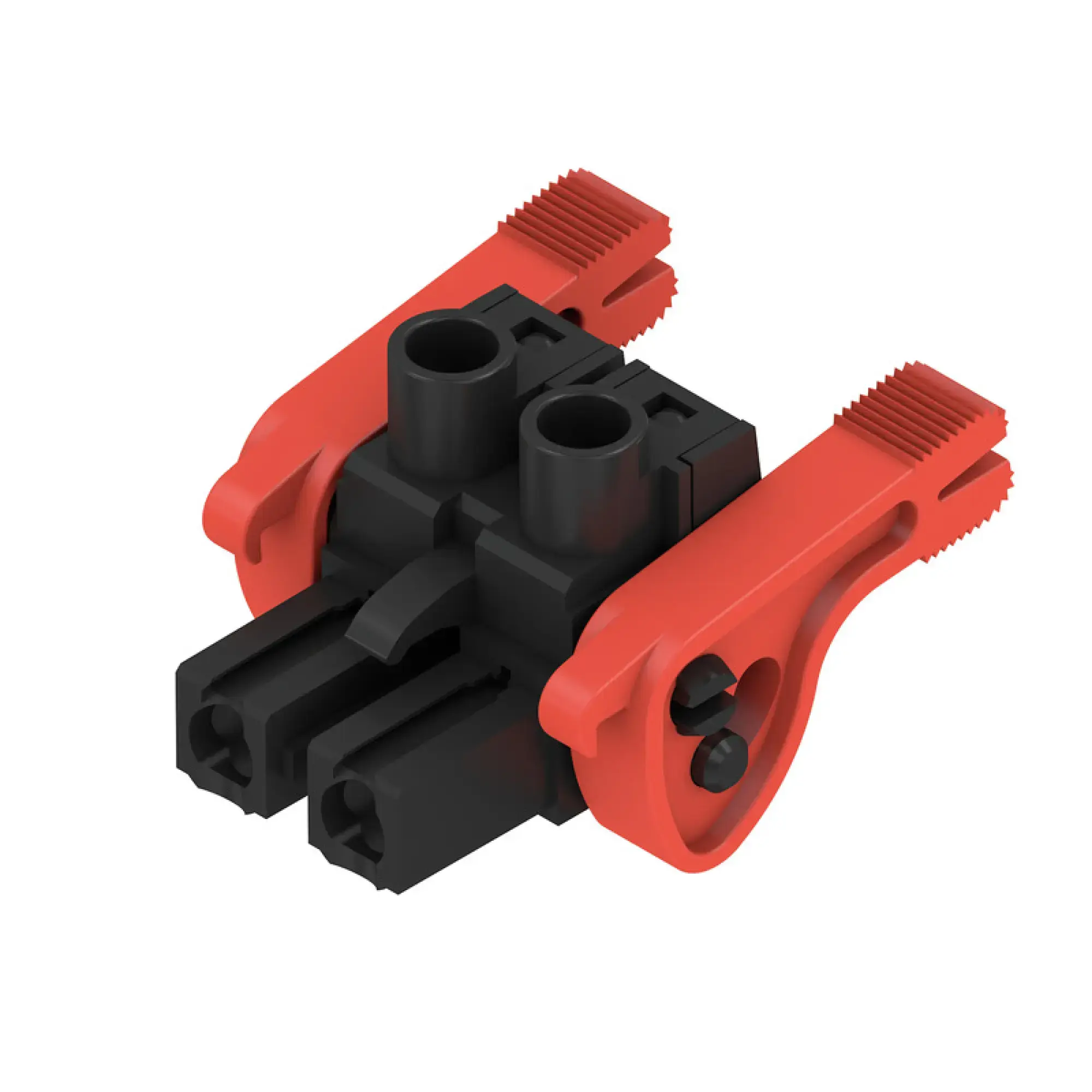 Weidmüller 1093430000 PCB connector (wire connection), 500 V, 29 A, Pitch in mm: 7.62, 4 mm², Number of poles: 2, Clamping yoke connection, Box (img_001)