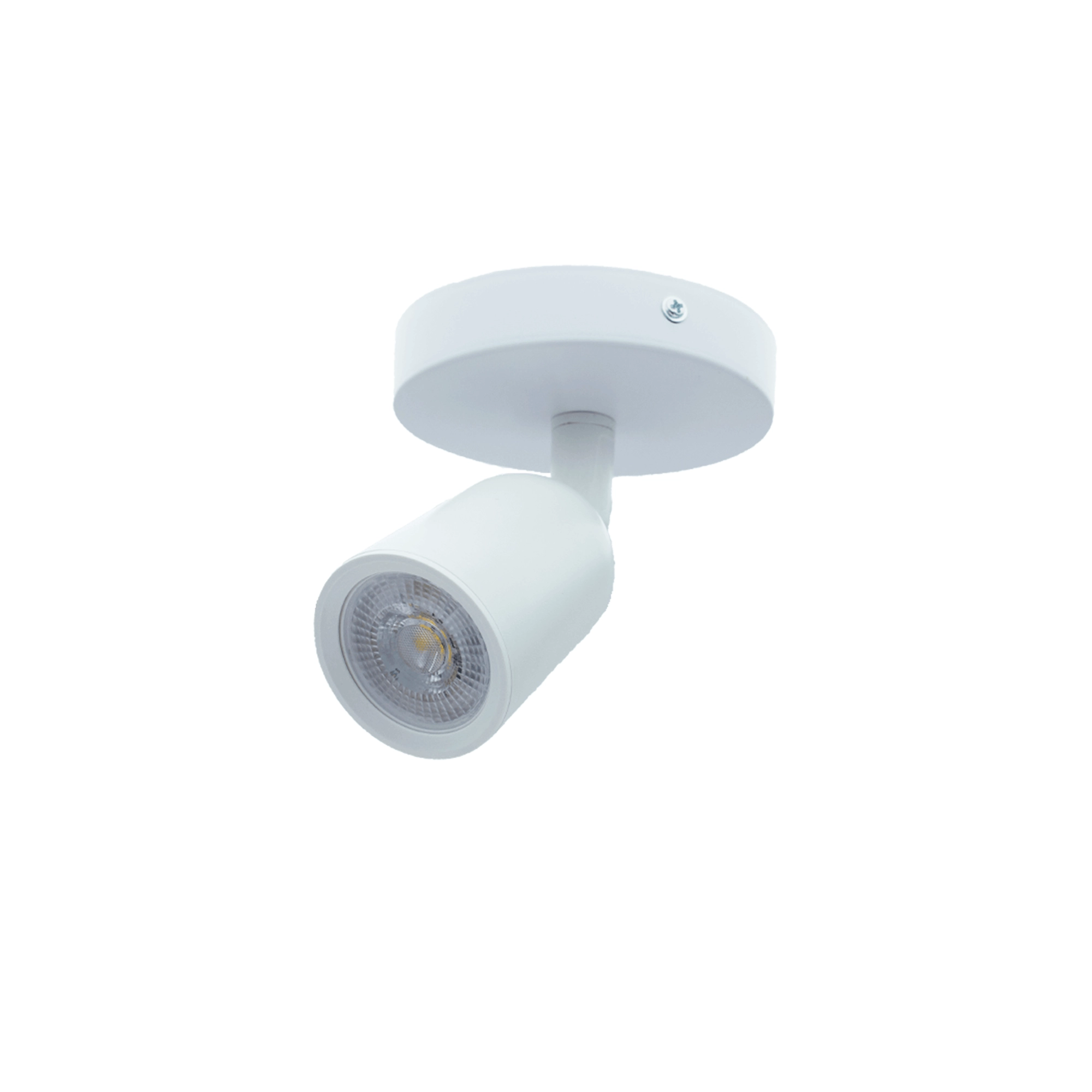 WSU Lights LED 1x GU10 Deckenleuchte Saloka weiss - 120x150mm - IP22 WSU Lights LED 1x GU10 Deckenleuchte Saloka weiss - 120x150mm - IP22
