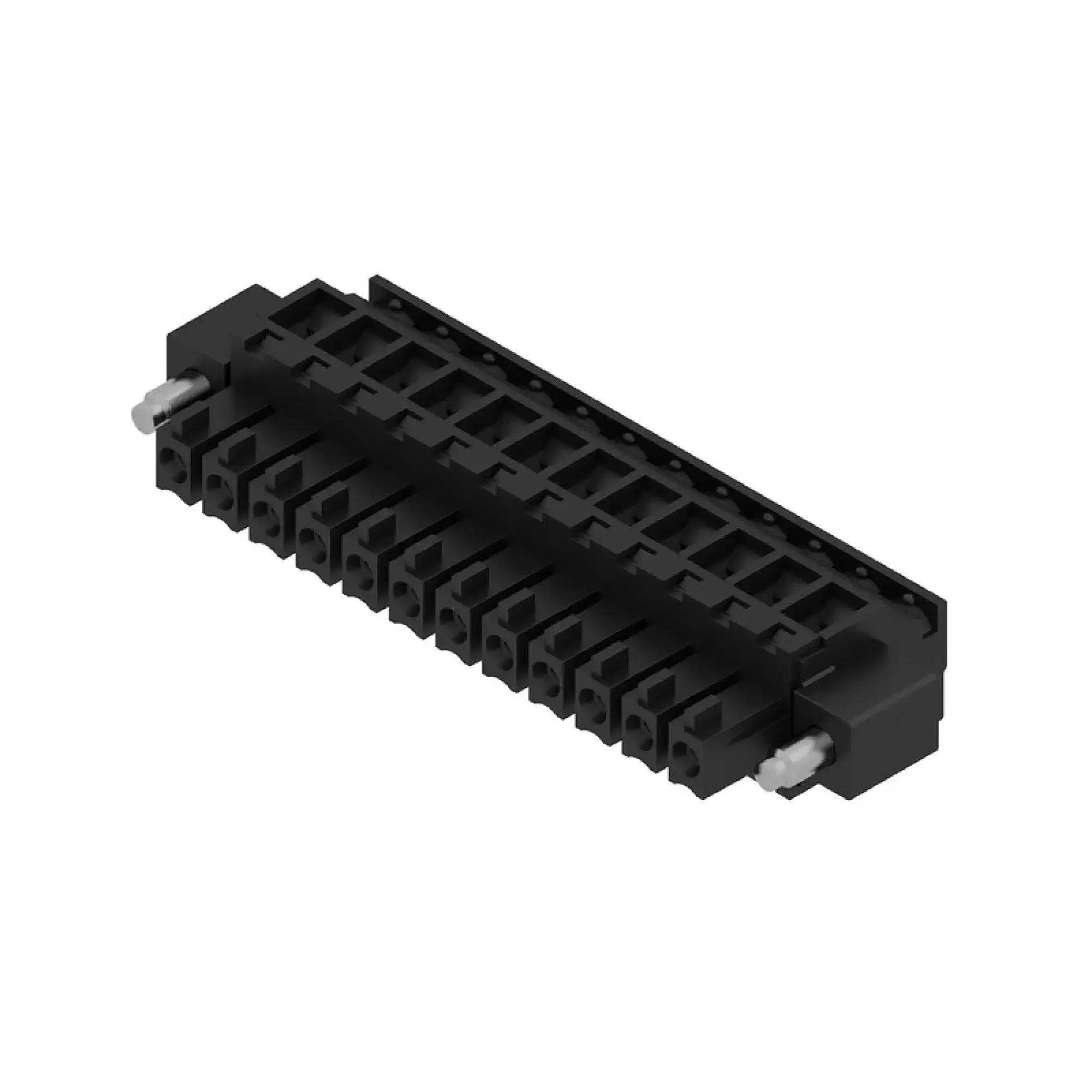 Weidmüller 1798830000 PCB connector (wire connection), 160 V, 17.5 A, Pitch in mm: 3.81, 1.5 mm², Number of poles: 12, Clamping yoke connection, Box (img_001)