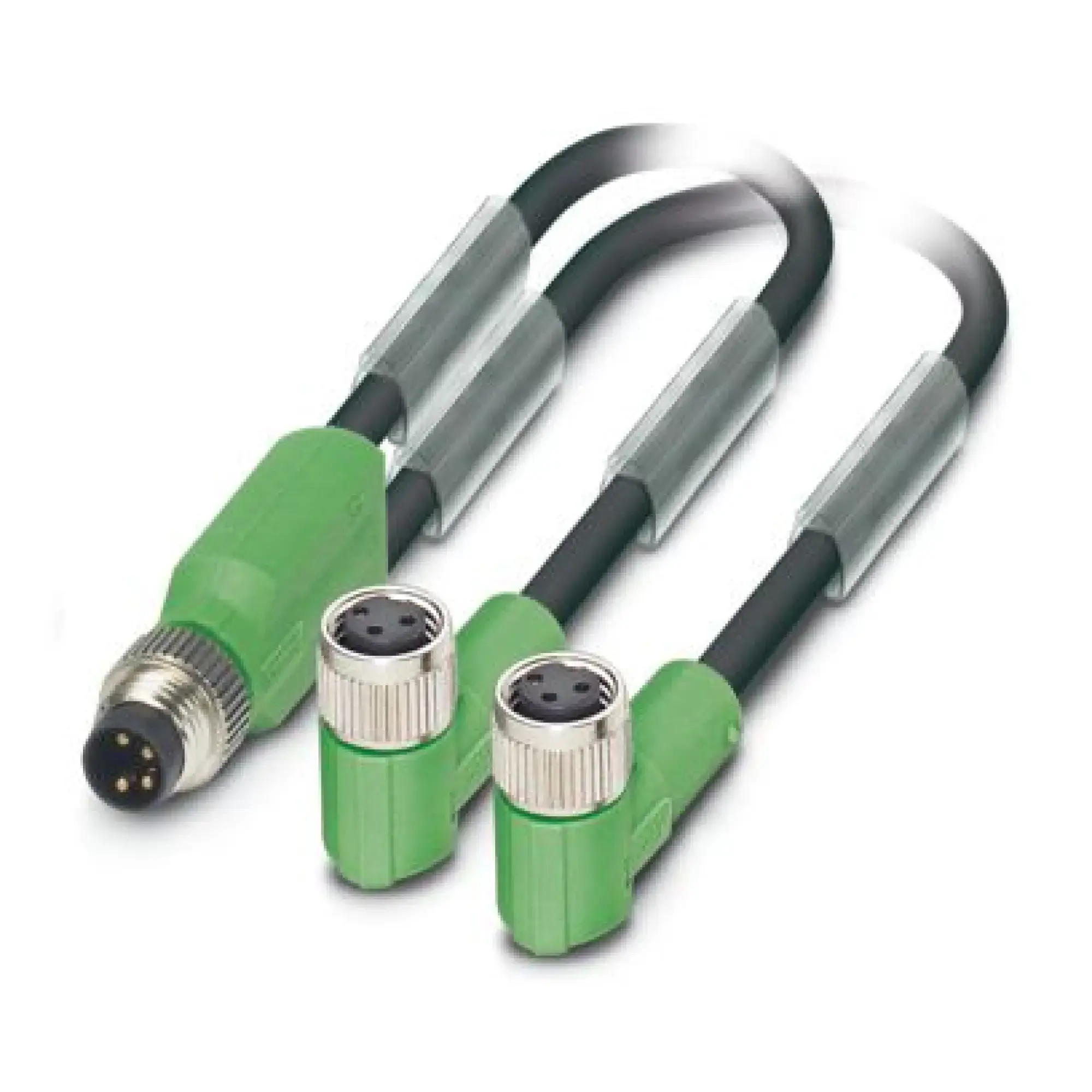 Phoenix Contact 1458732 Sensor/actuator cable SAC-3P-M8Y/2X3,0-PUR/M 8FR (img_001)